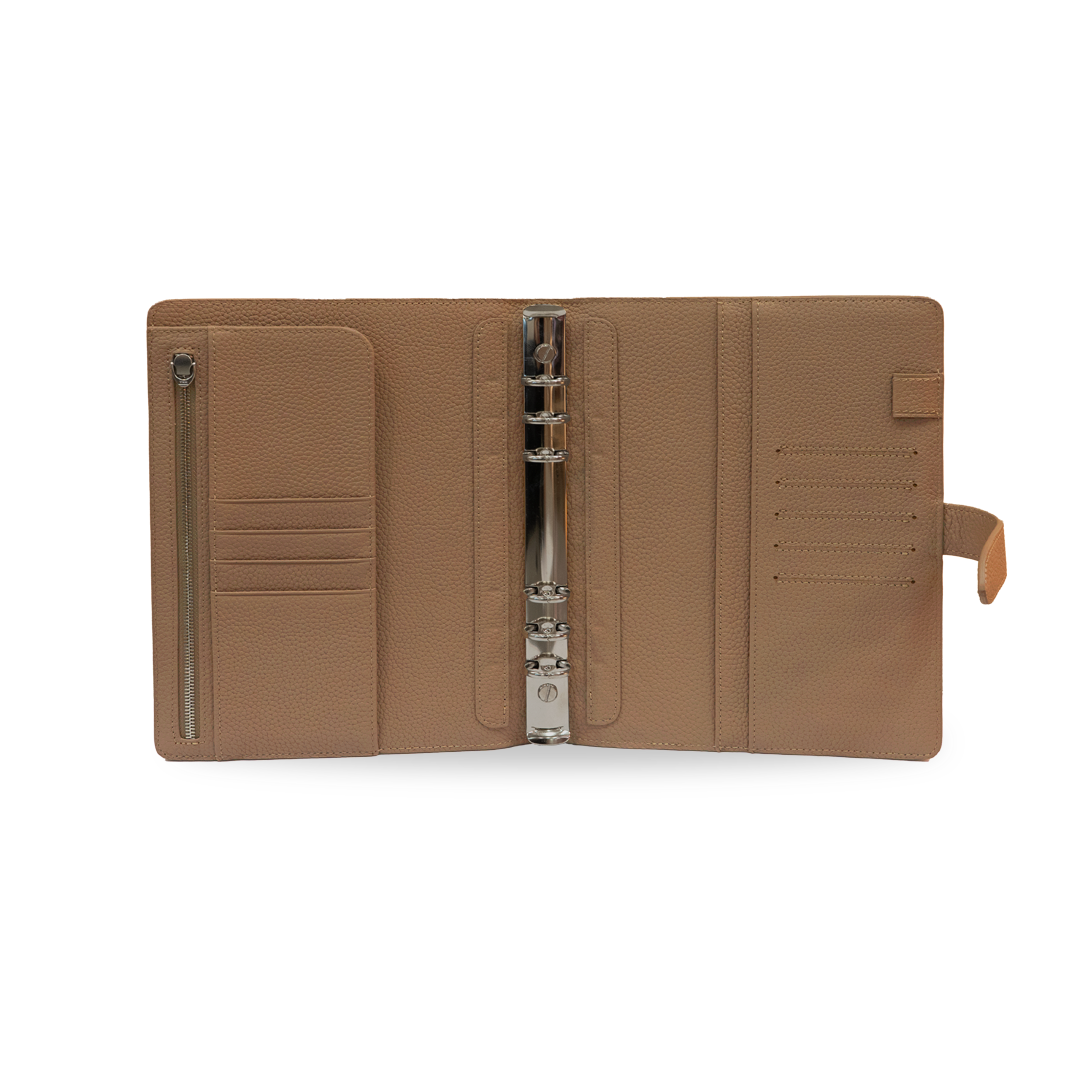 A5 Ring Binder - Mink Taupe