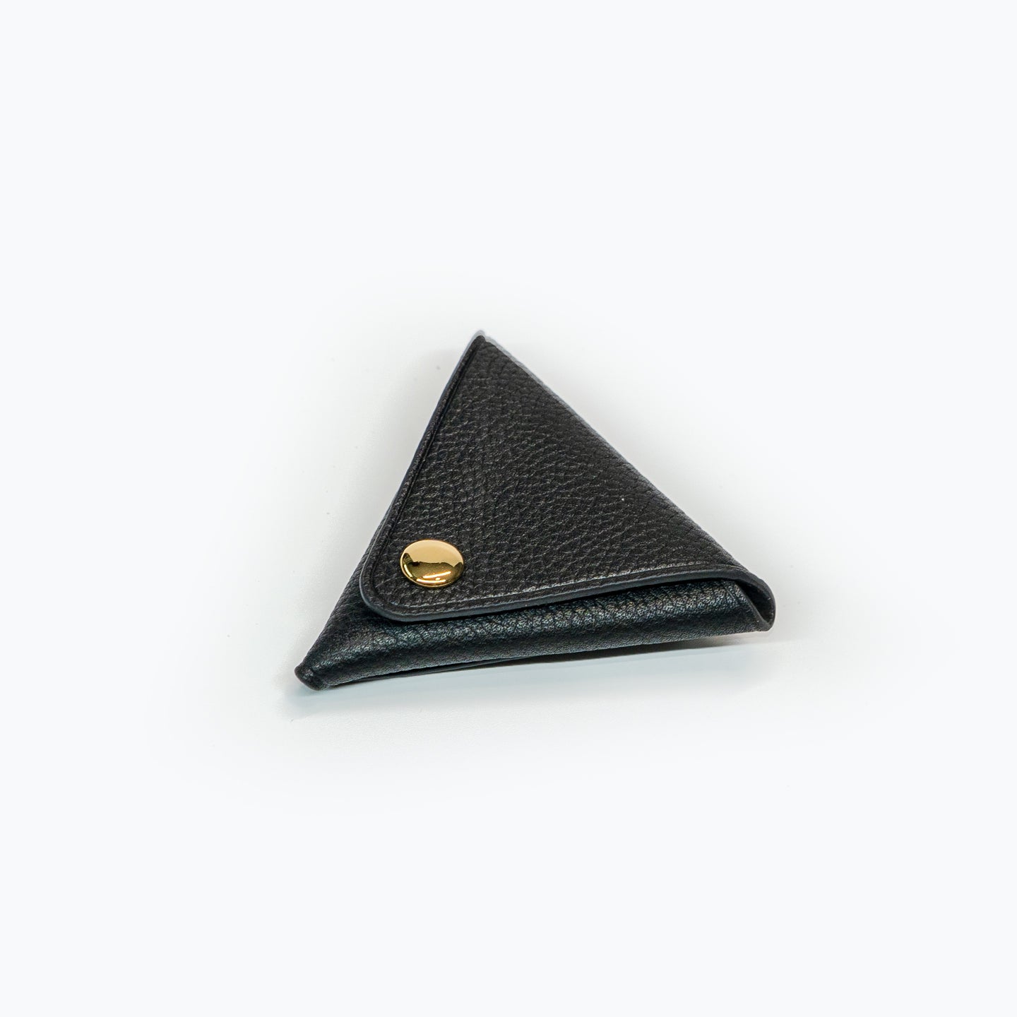 Triangle Coin Pouch - Pitch Black