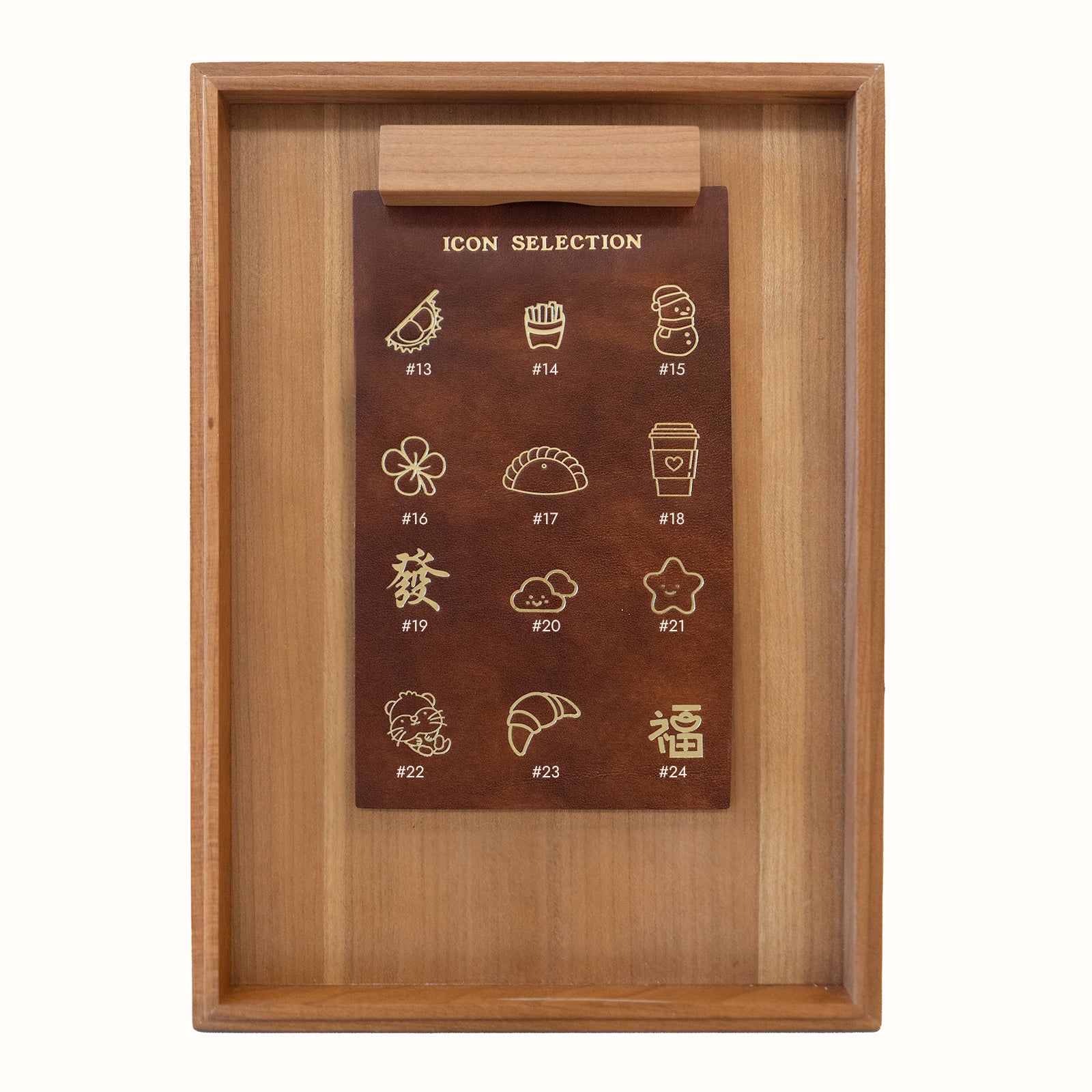 Snap Pouch - White Choco