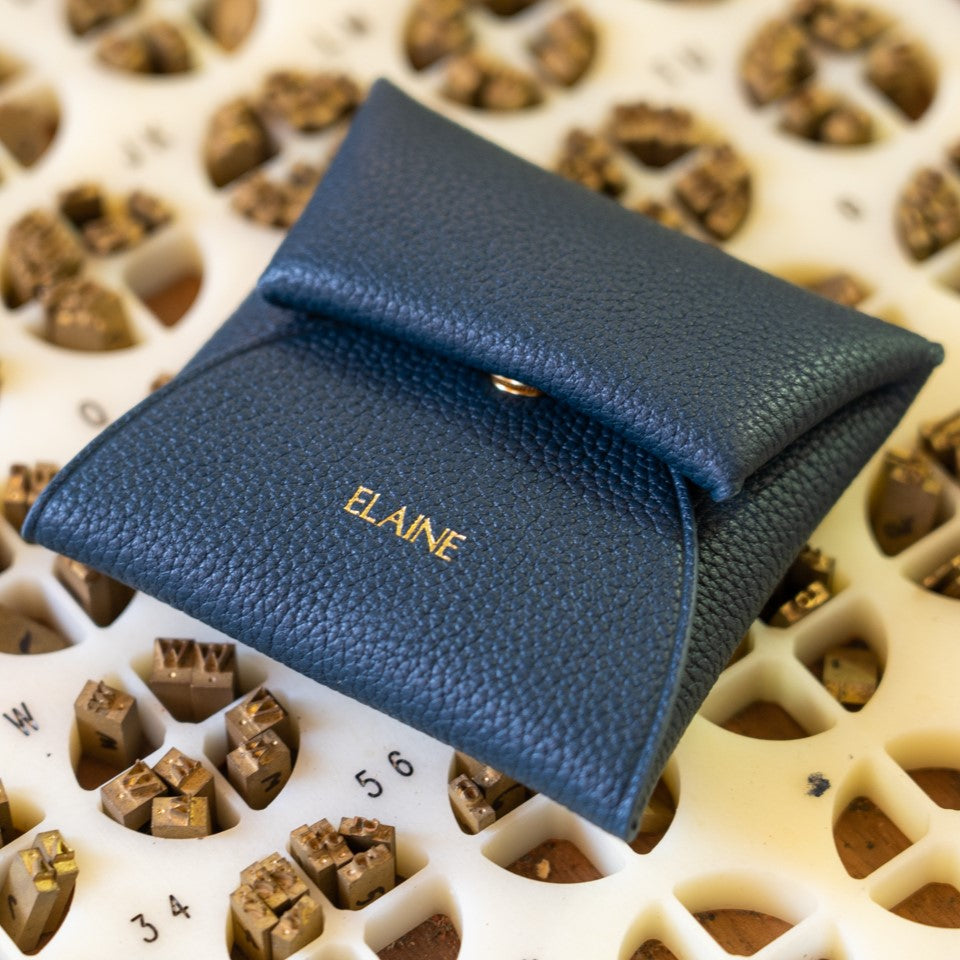 Snap Pouch - White Choco