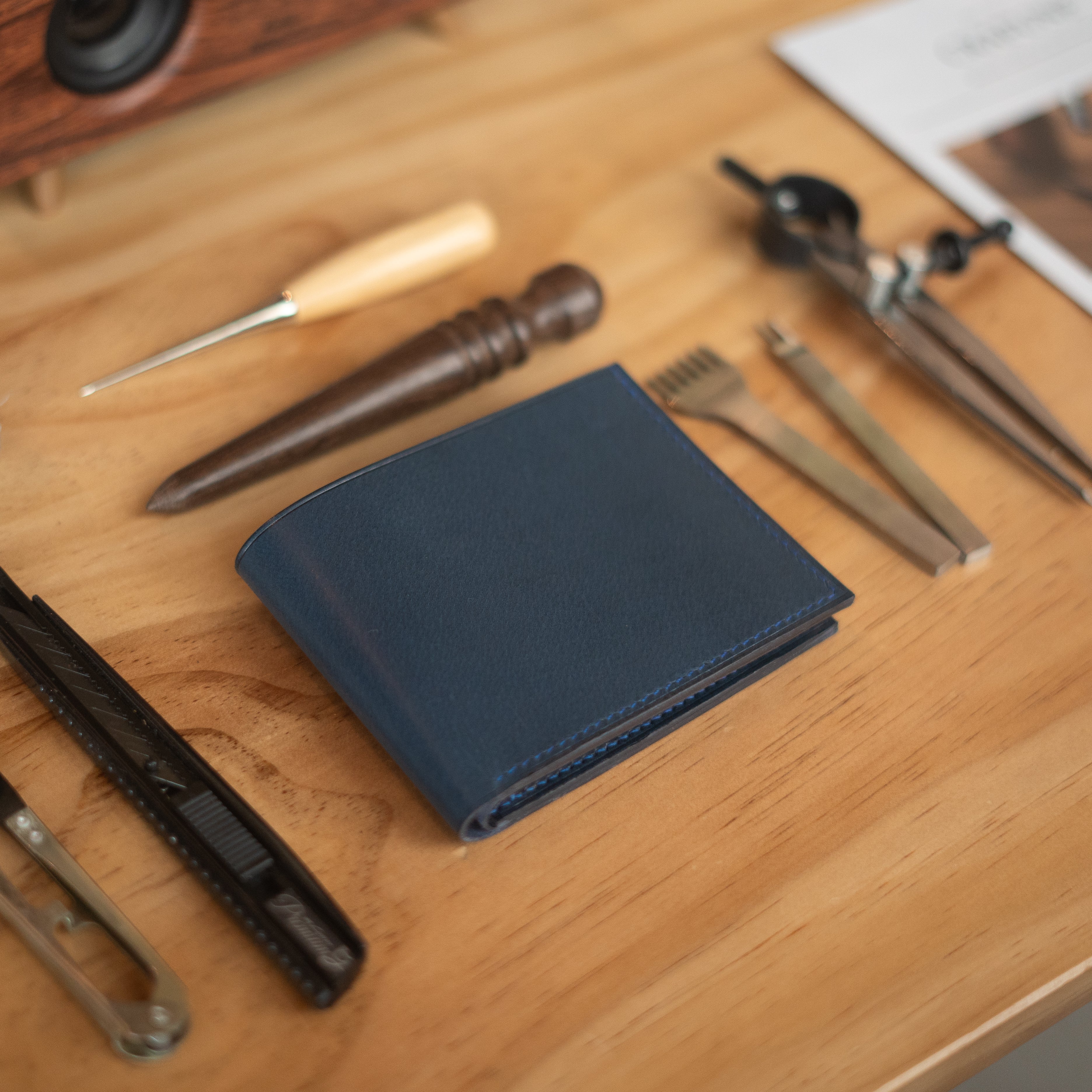 Bifold Wallet Workshop - Haji Lane - Crafune