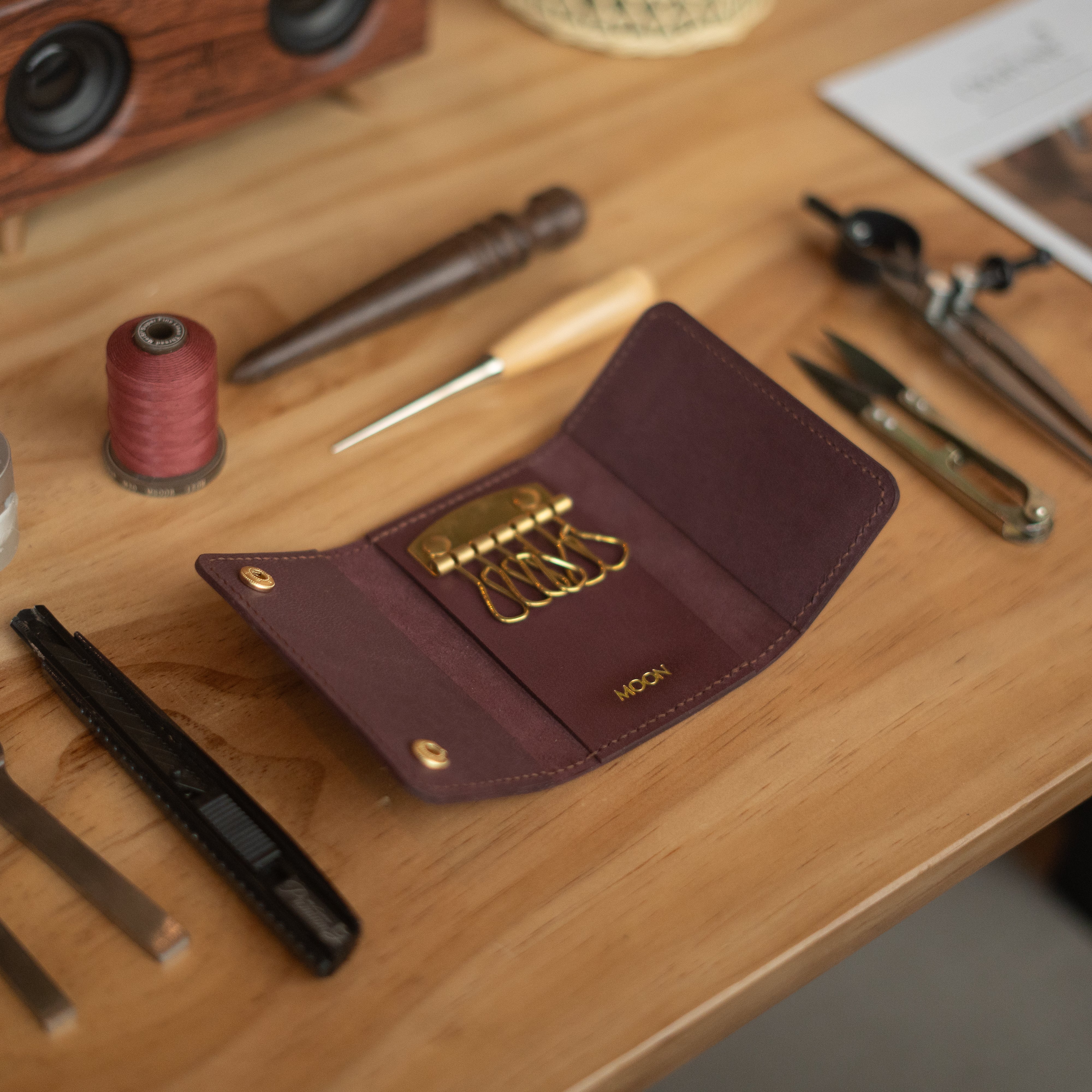 Key Pouch Workshop - Haji Lane - Crafune