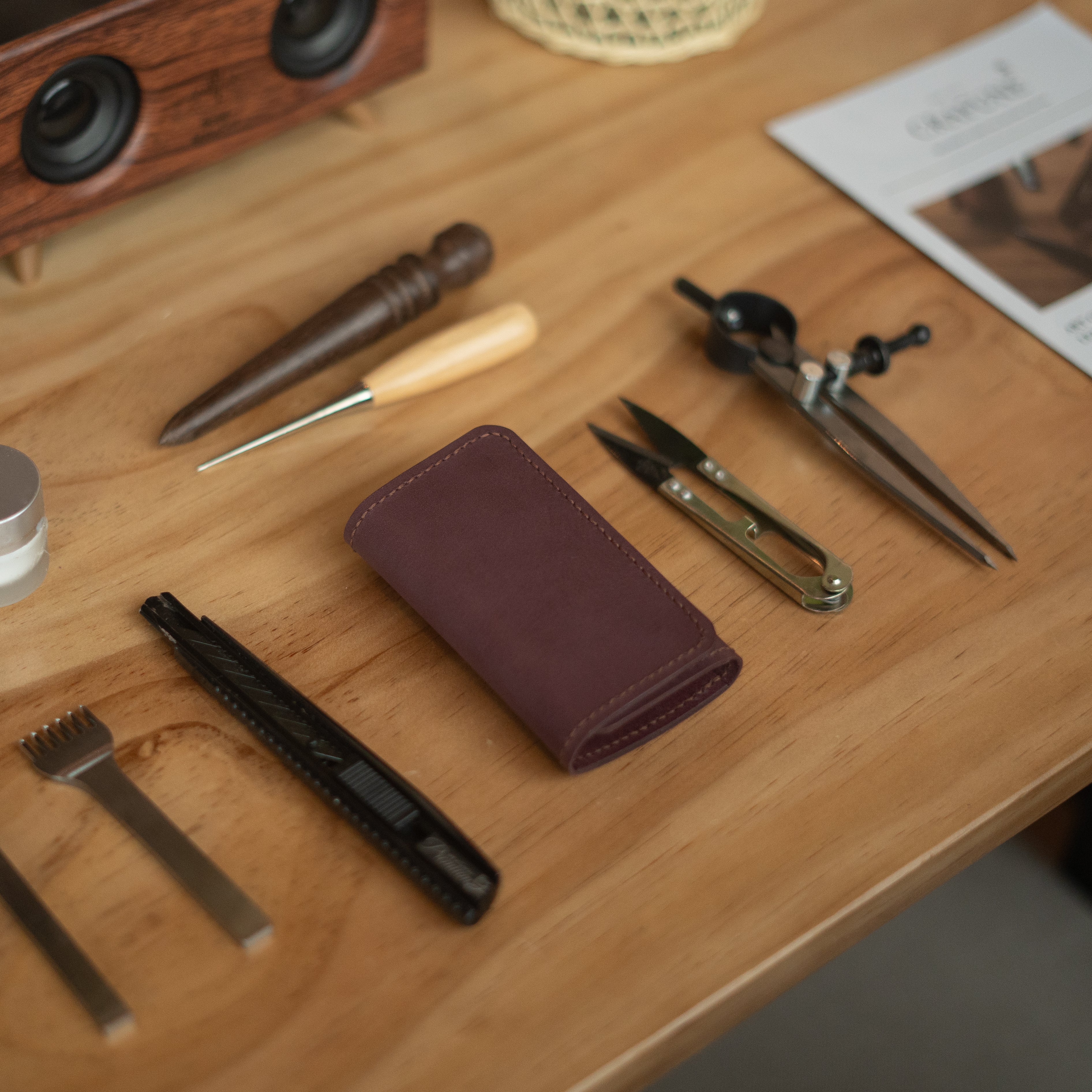 Key Pouch Workshop - Haji Lane - Crafune