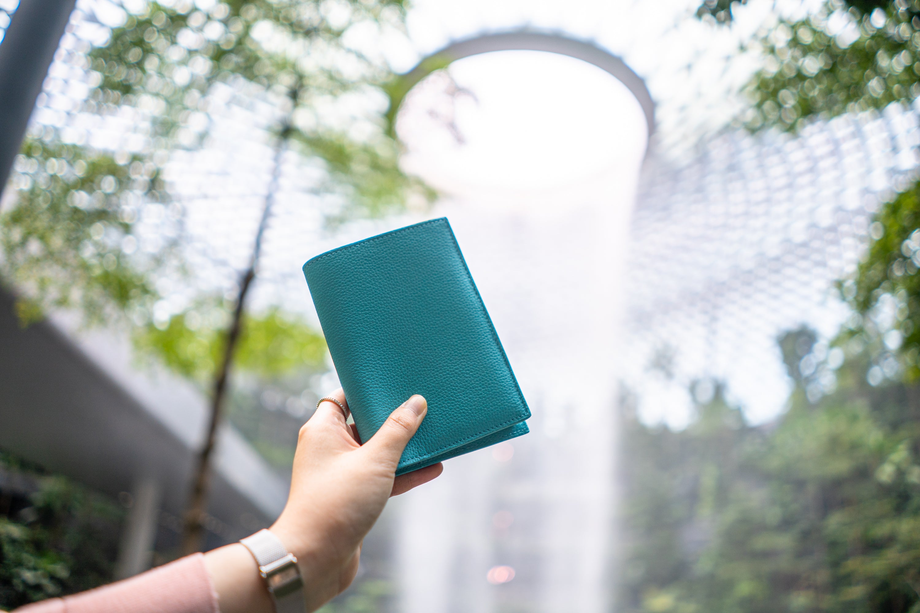 Pitch Black Passport Holder