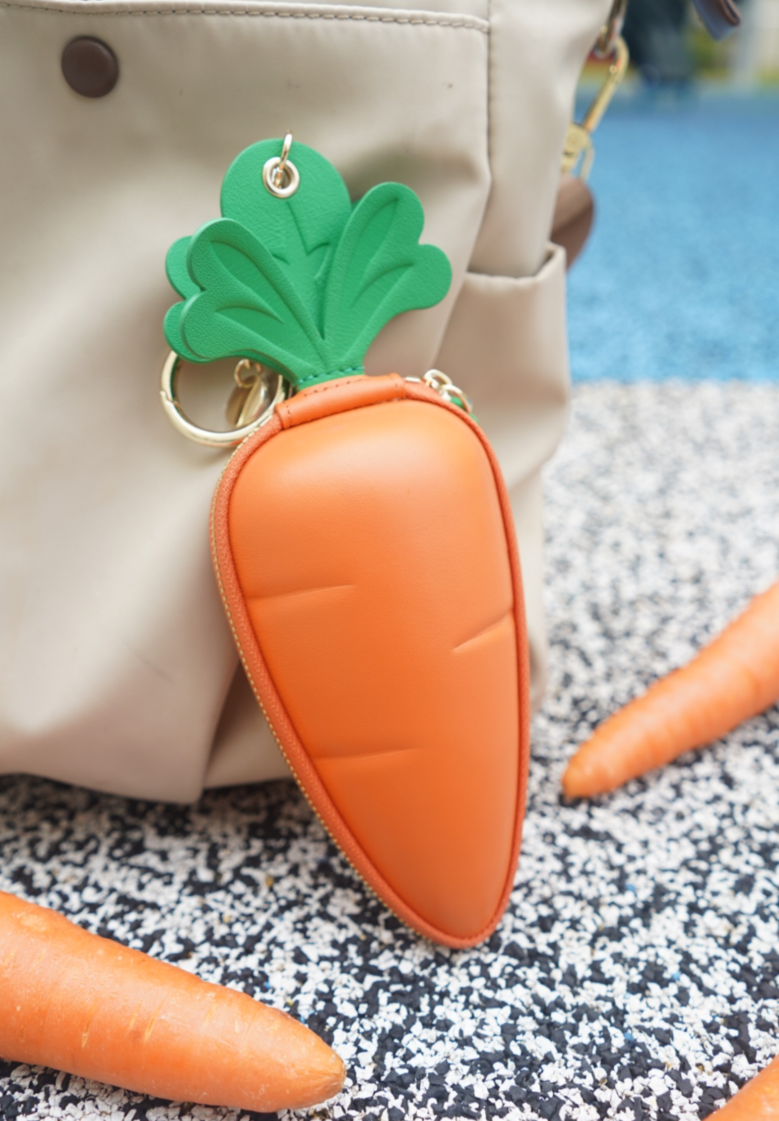 Carrot Pouch - Kyoto Red - Crafune