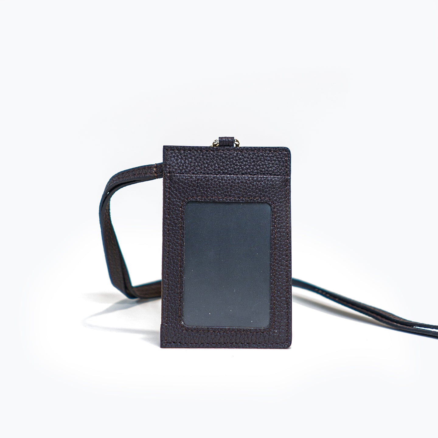 Lanyard with Zipped Pocket - Pitch Black