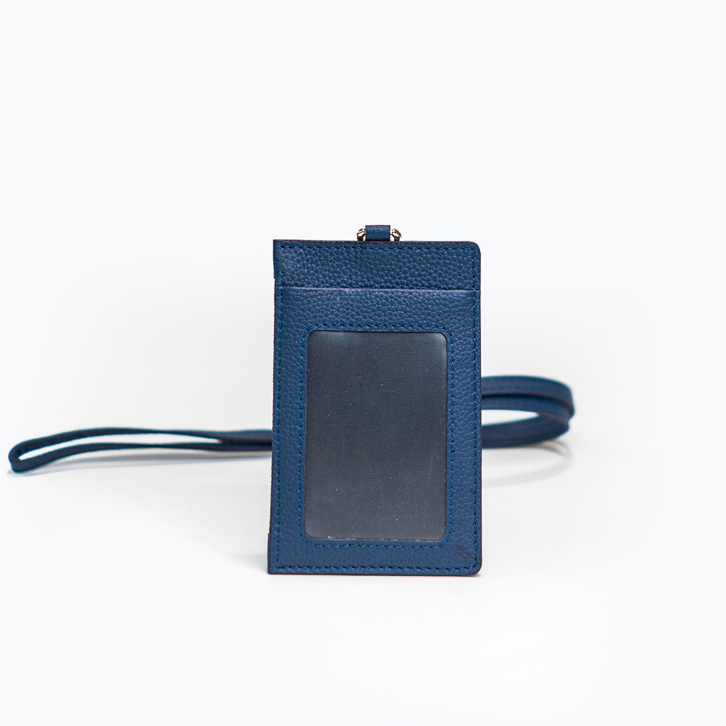Lanyard with Zipped Pocket - Prussian Blue