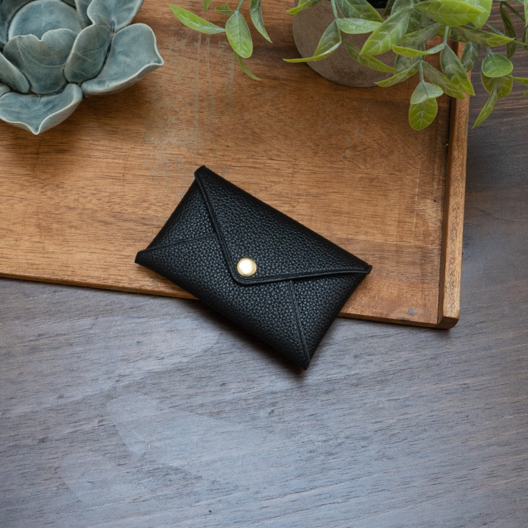 Envelope Cardholder - Pitch Black