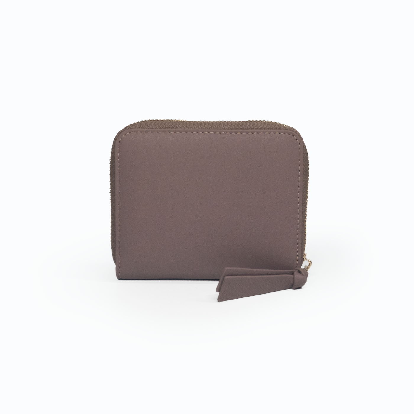 Pluto Short Zipper Wallet - Light Mauve