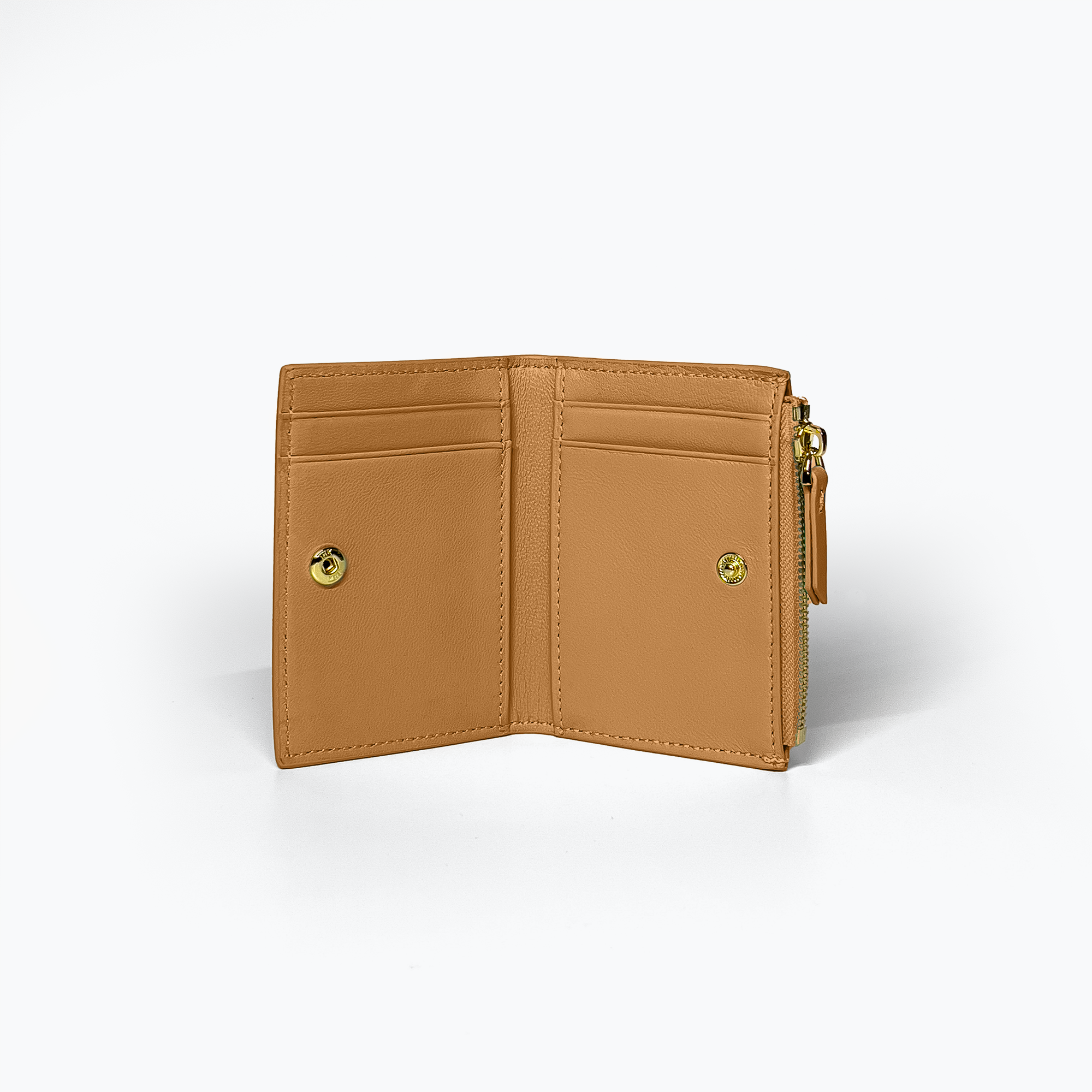 Zip Bifold - Toffee