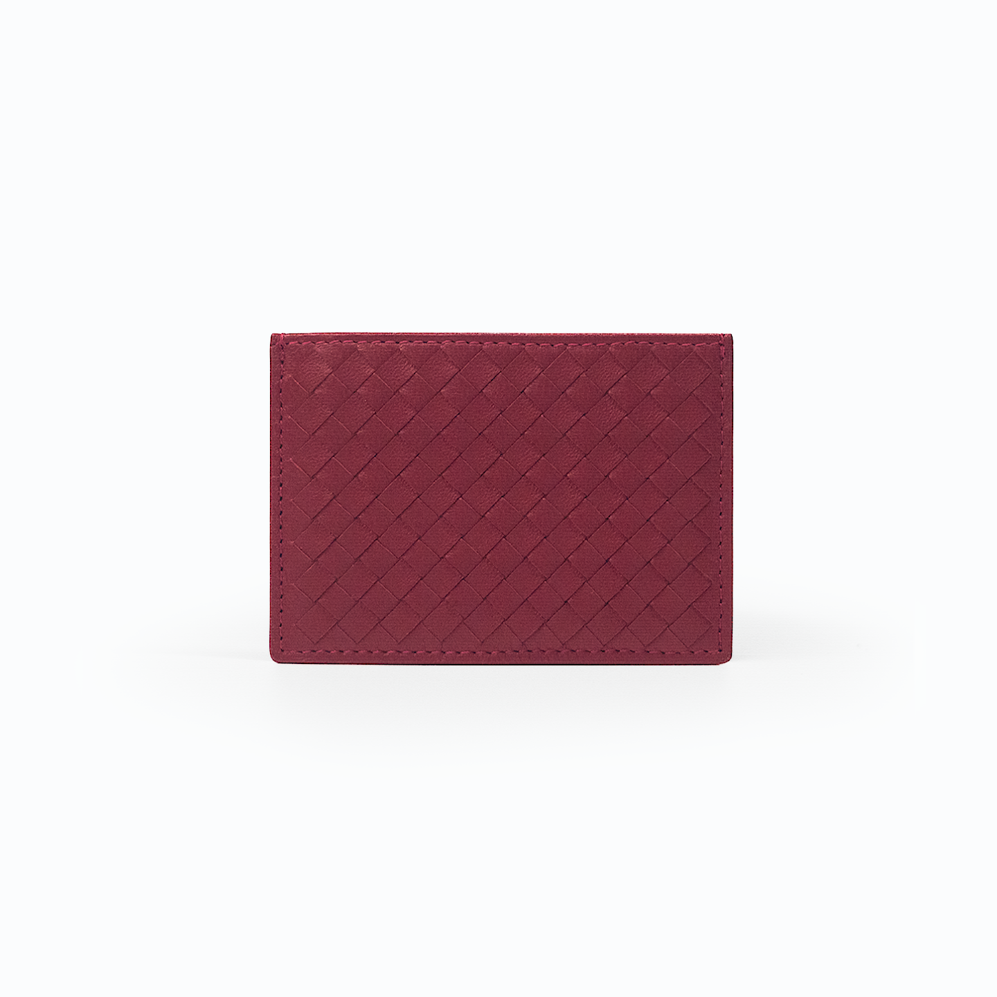 Lyra Cardholder - Deep Carmine