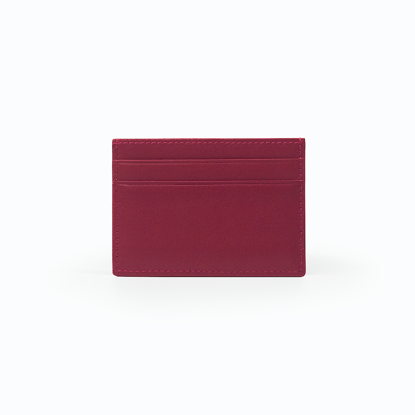 Lyra Cardholder - Deep Carmine