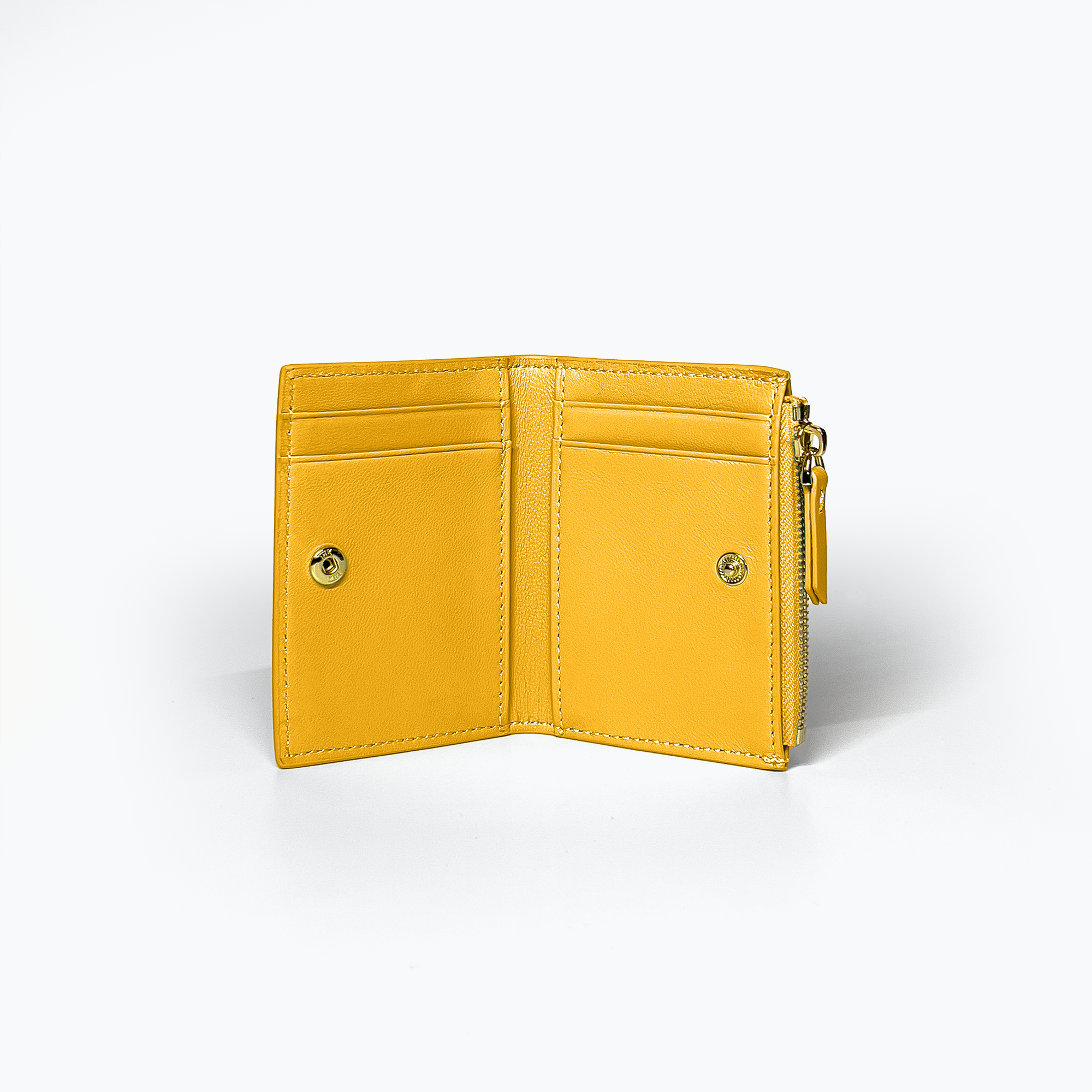 Zip Bifold - Mustard