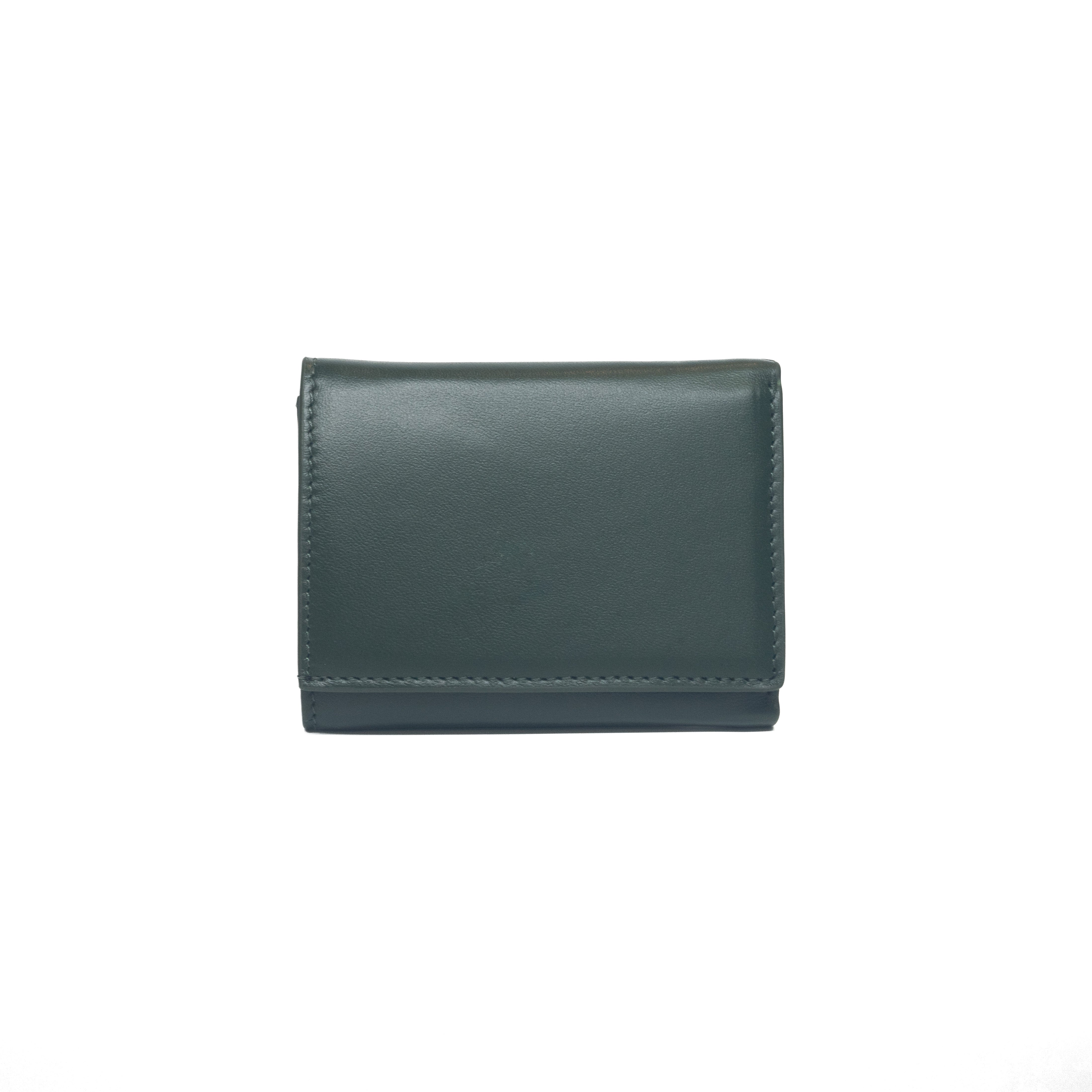 Trifold Wallet - Kale