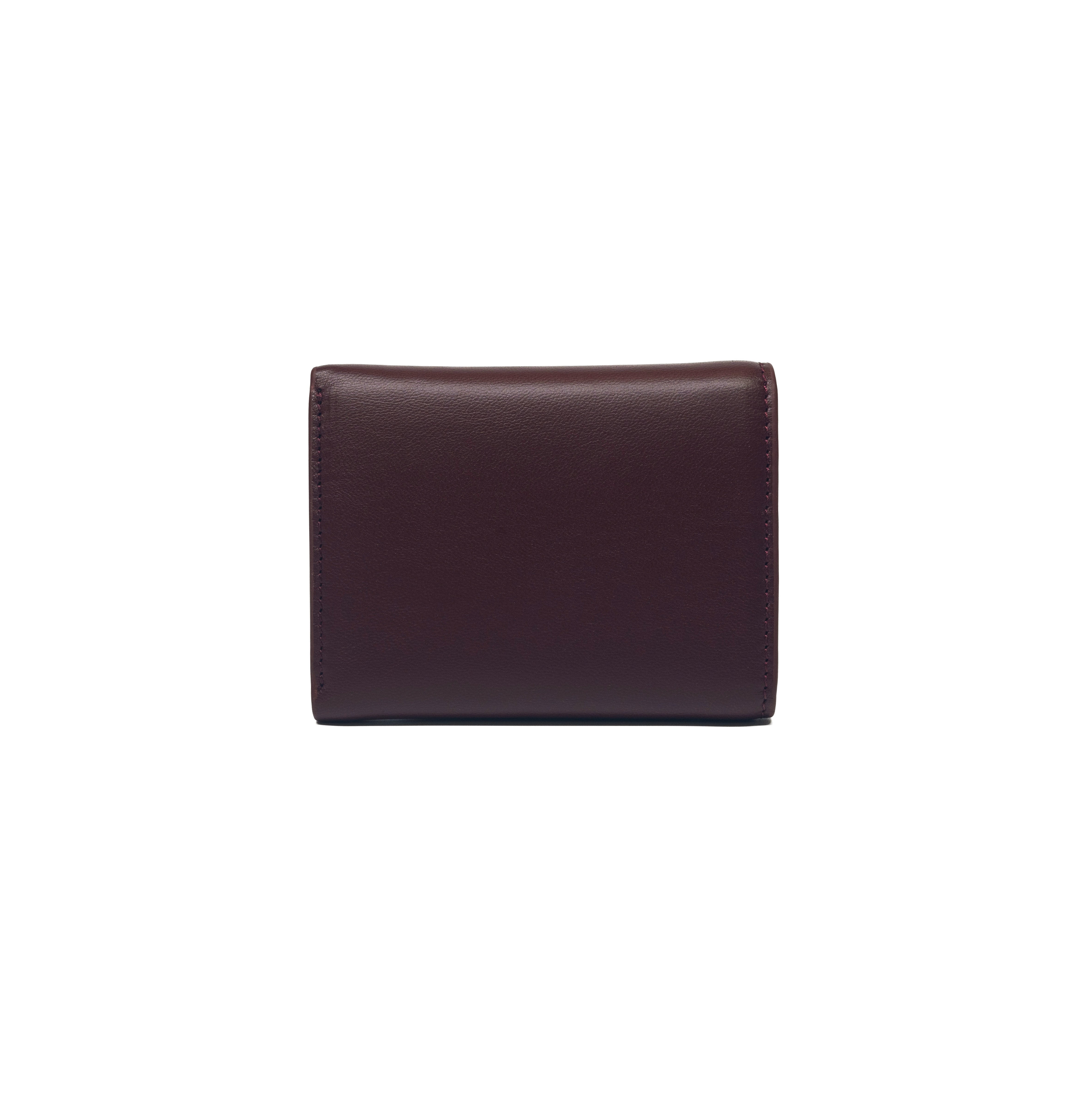 Trifold Wallet - Plum