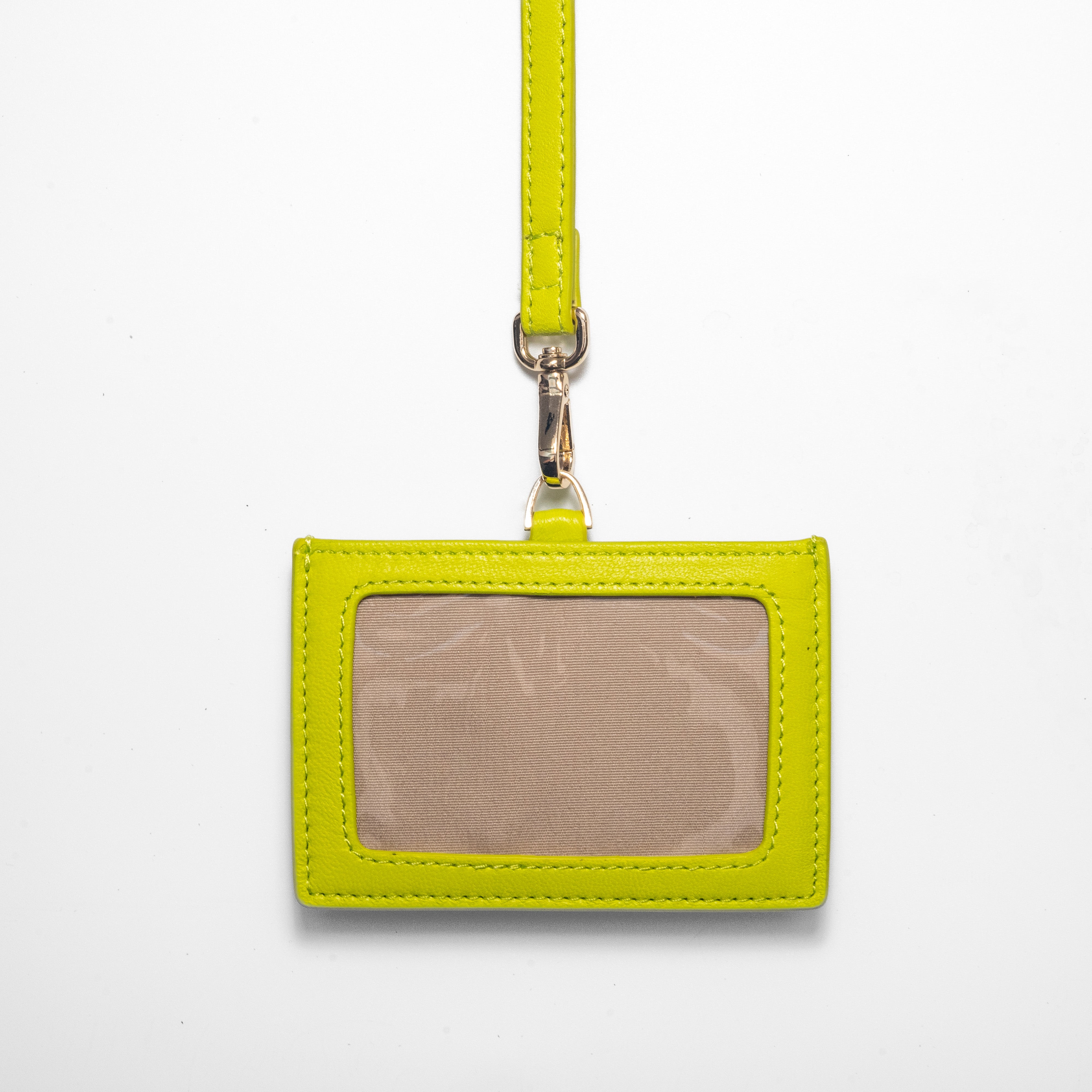 Zip Lanyard - Lime
