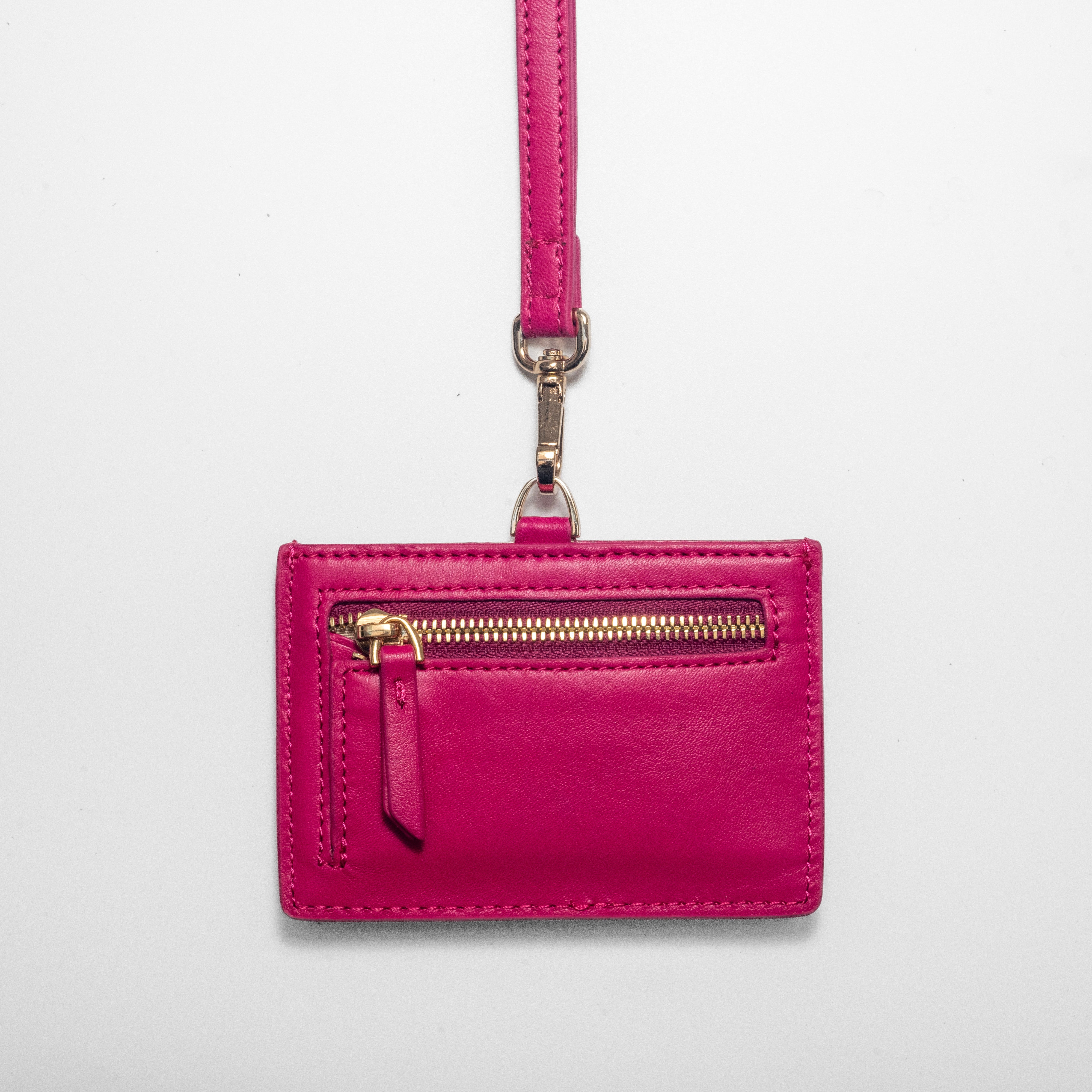 Zip Lanyard - Dragonfruit