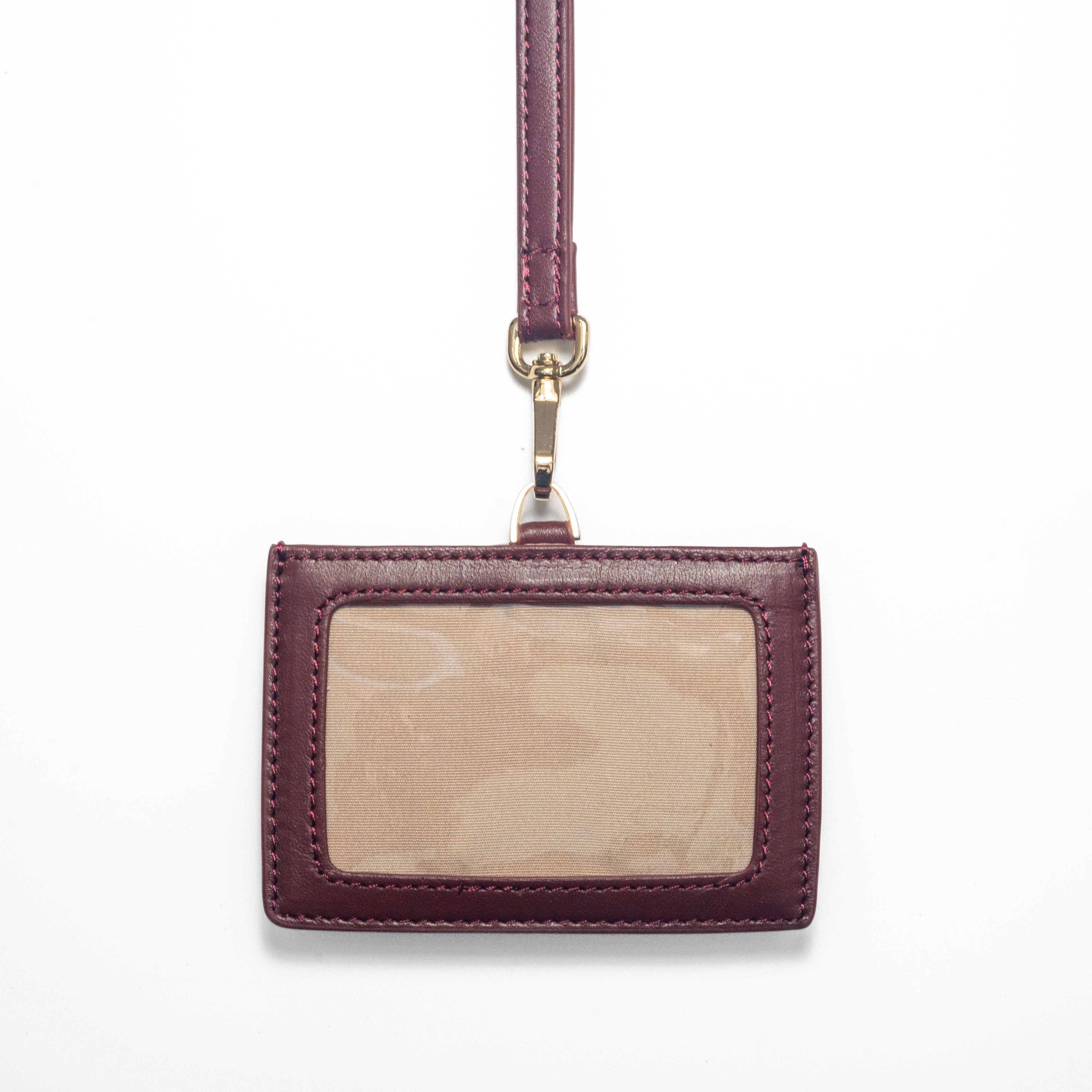 Zip Lanyard - Plum