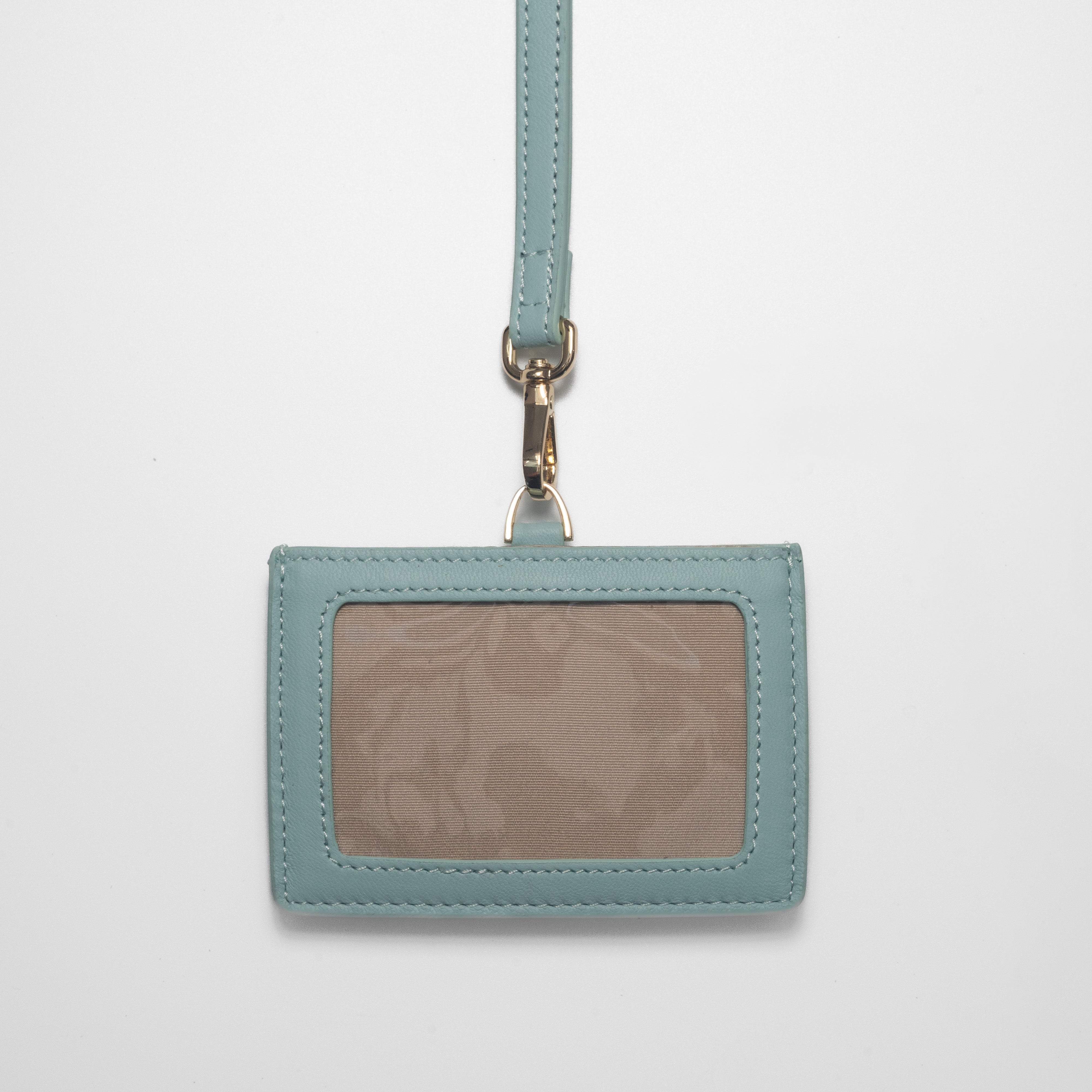 Zip Lanyard - Cotton Candy Blue
