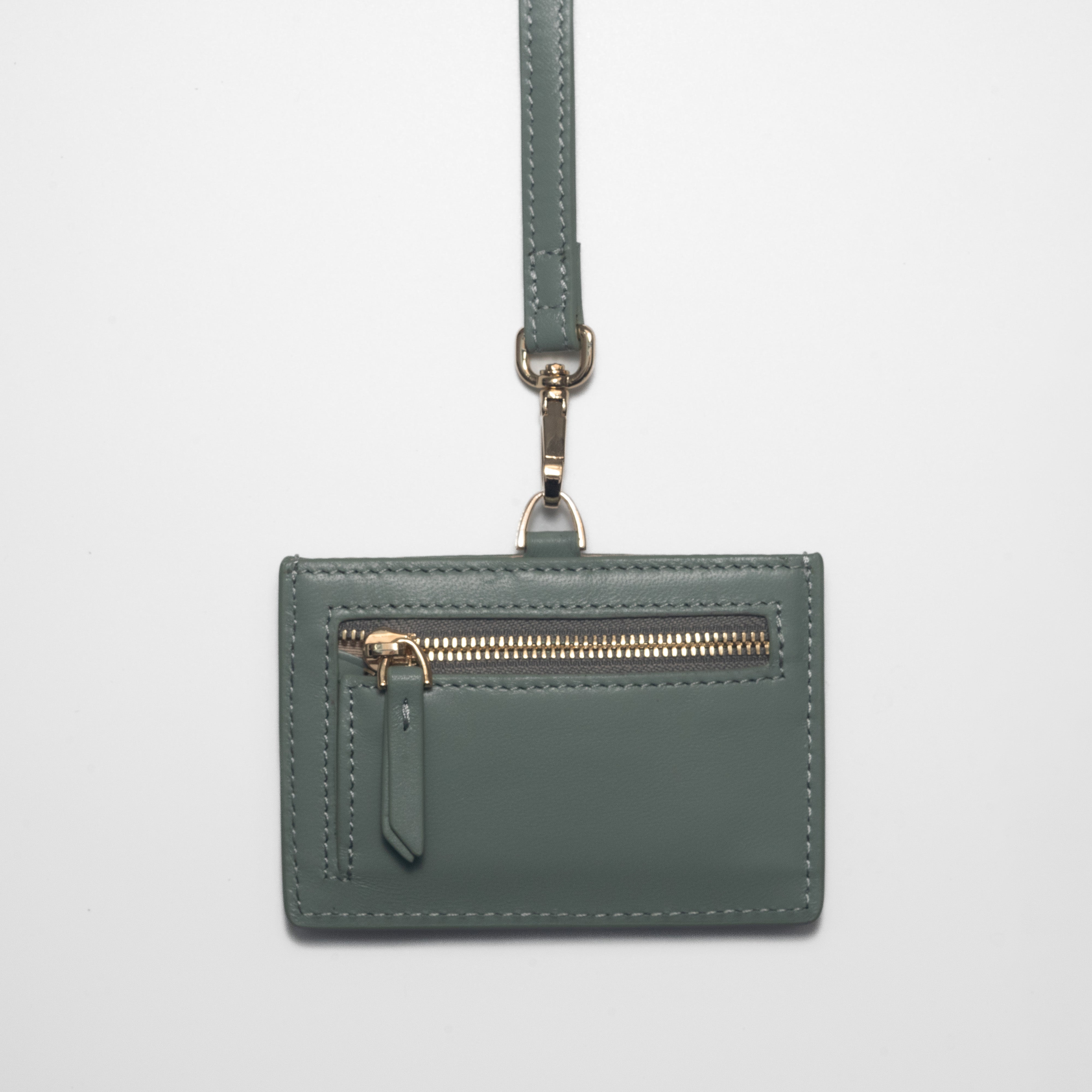 Zip Lanyard - Pistachio