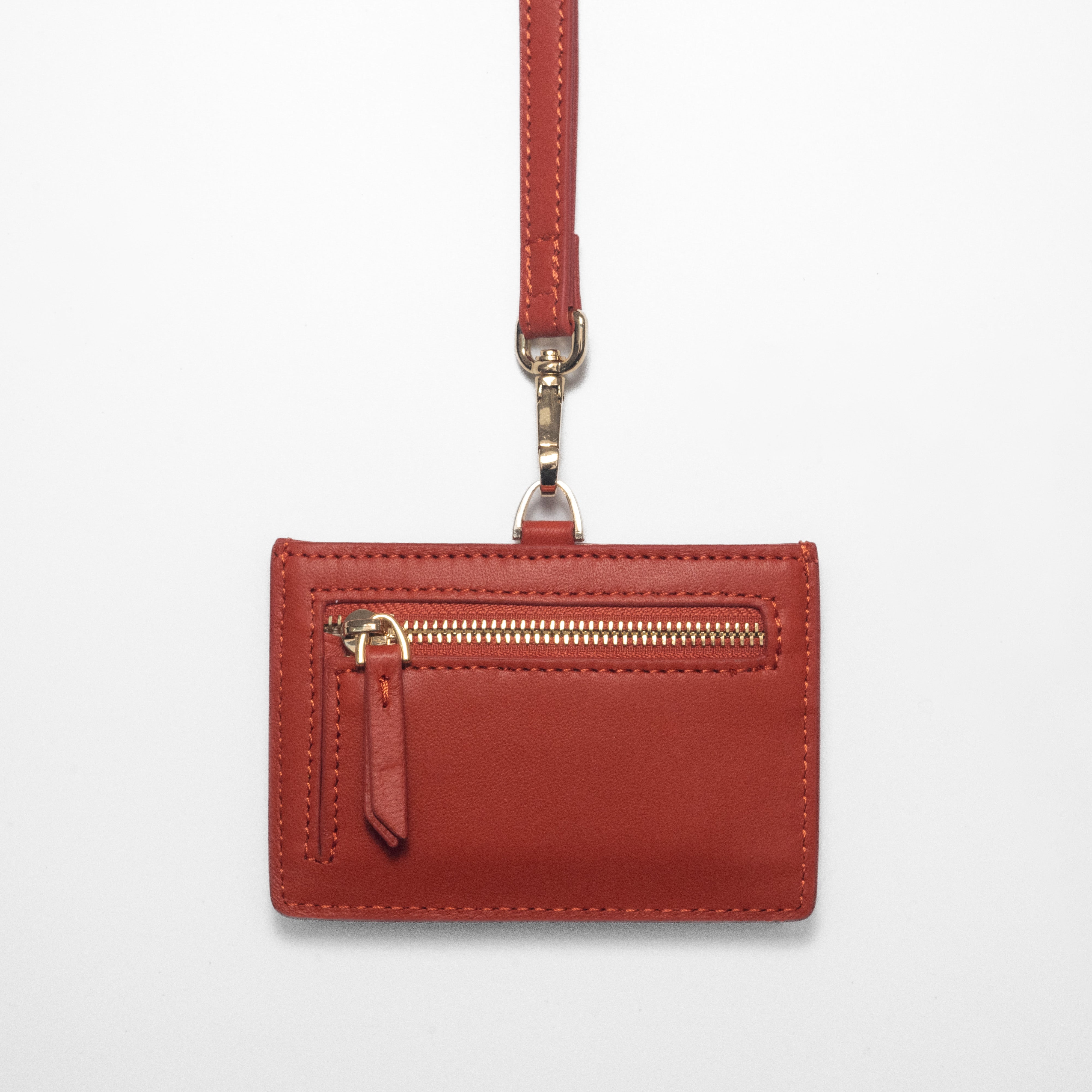 Zip Lanyard - Ketchup