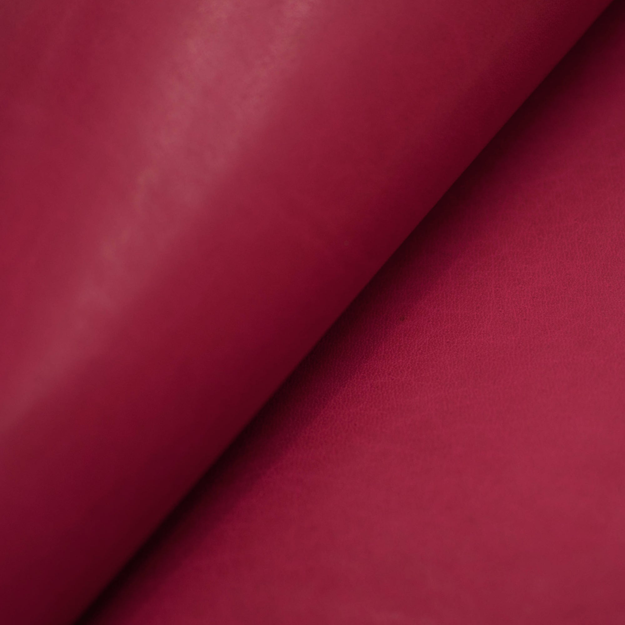 Full-grain Vegetable-tanned Buffalo Leather - Burgundy - Crafune