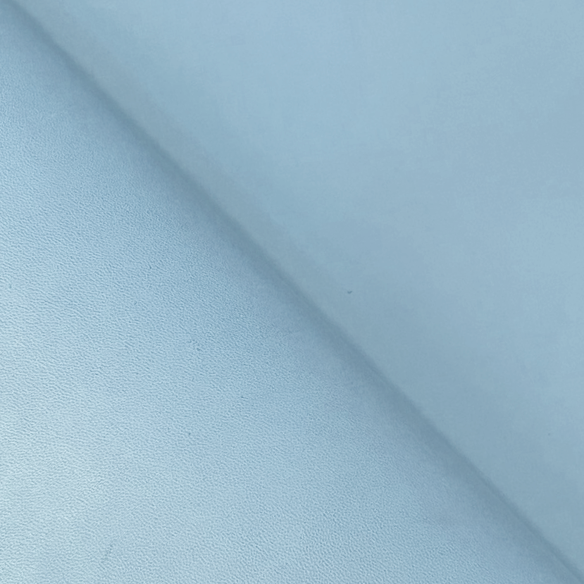 Full-grain Calf Leather - Baby Blue - Crafune