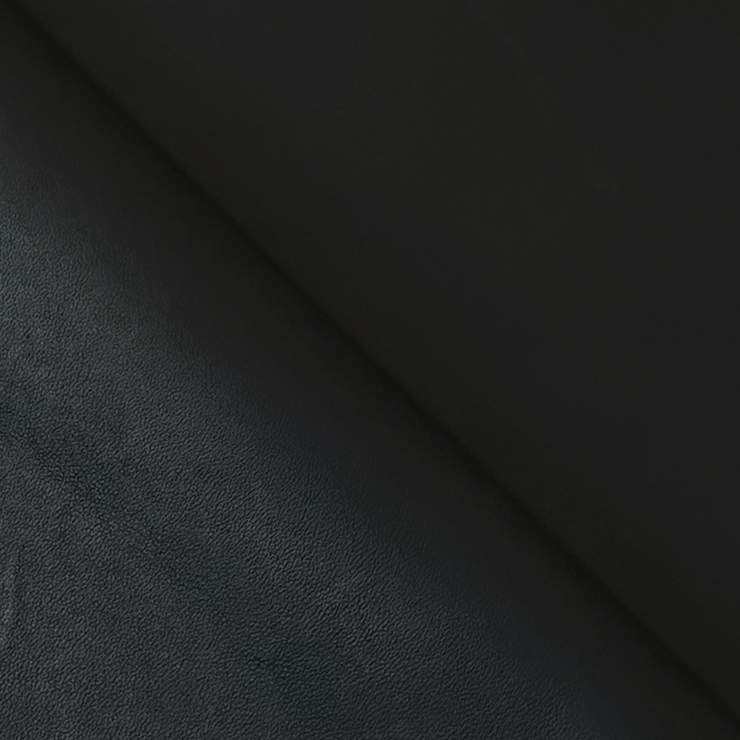 Full-grain Calf Leather - Black - Crafune