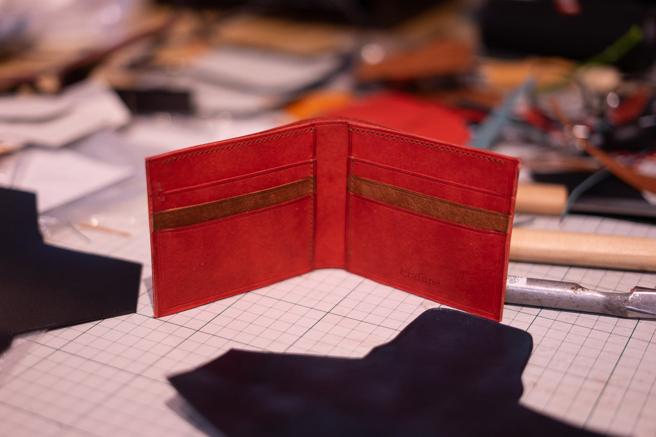 Bifold Wallet Workshop - Crafune