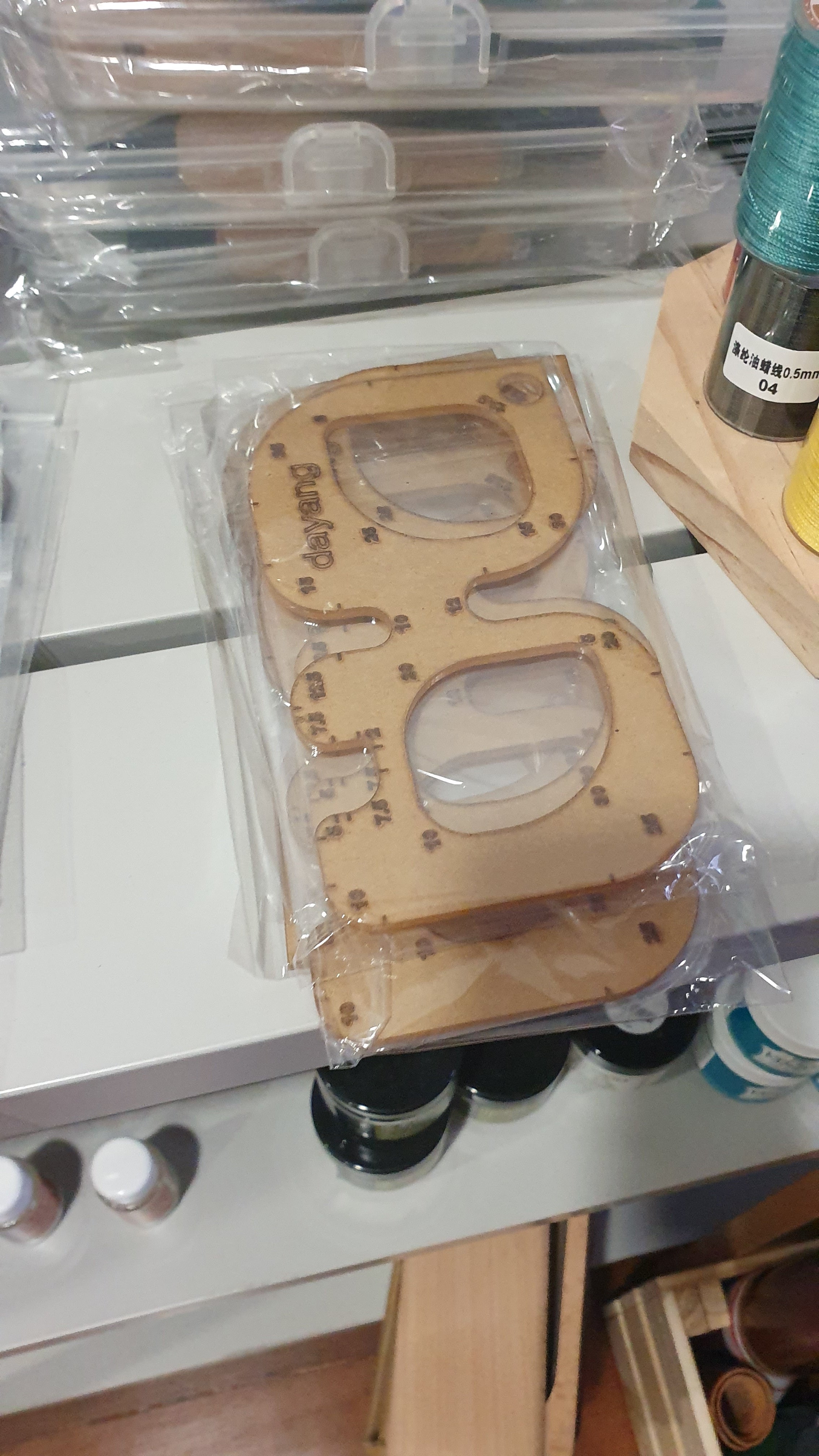 Acrylic Circular Ruler - Crafune