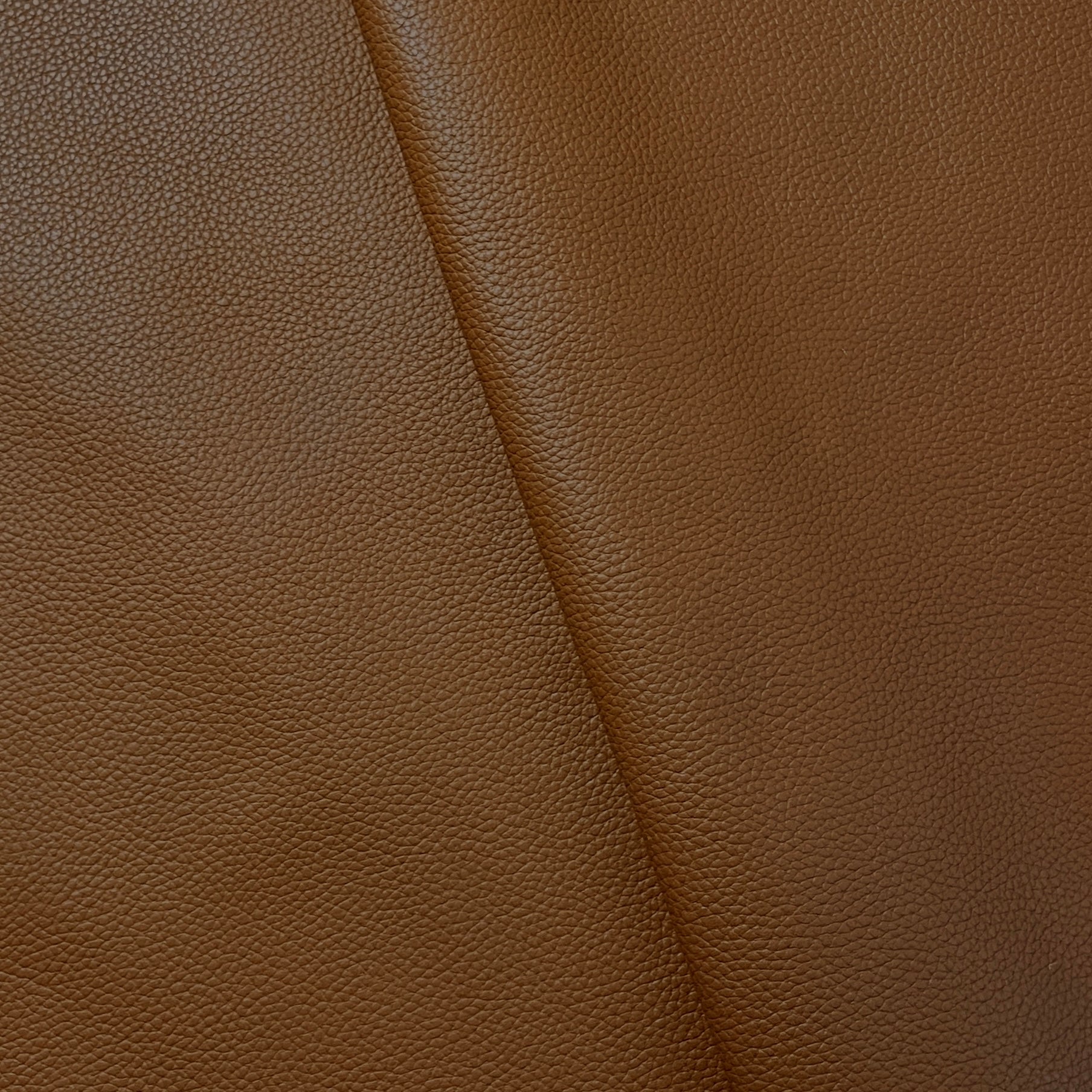 Full-grain Milled Cow Combination-Tanned Leather - Light Brown - Crafune
