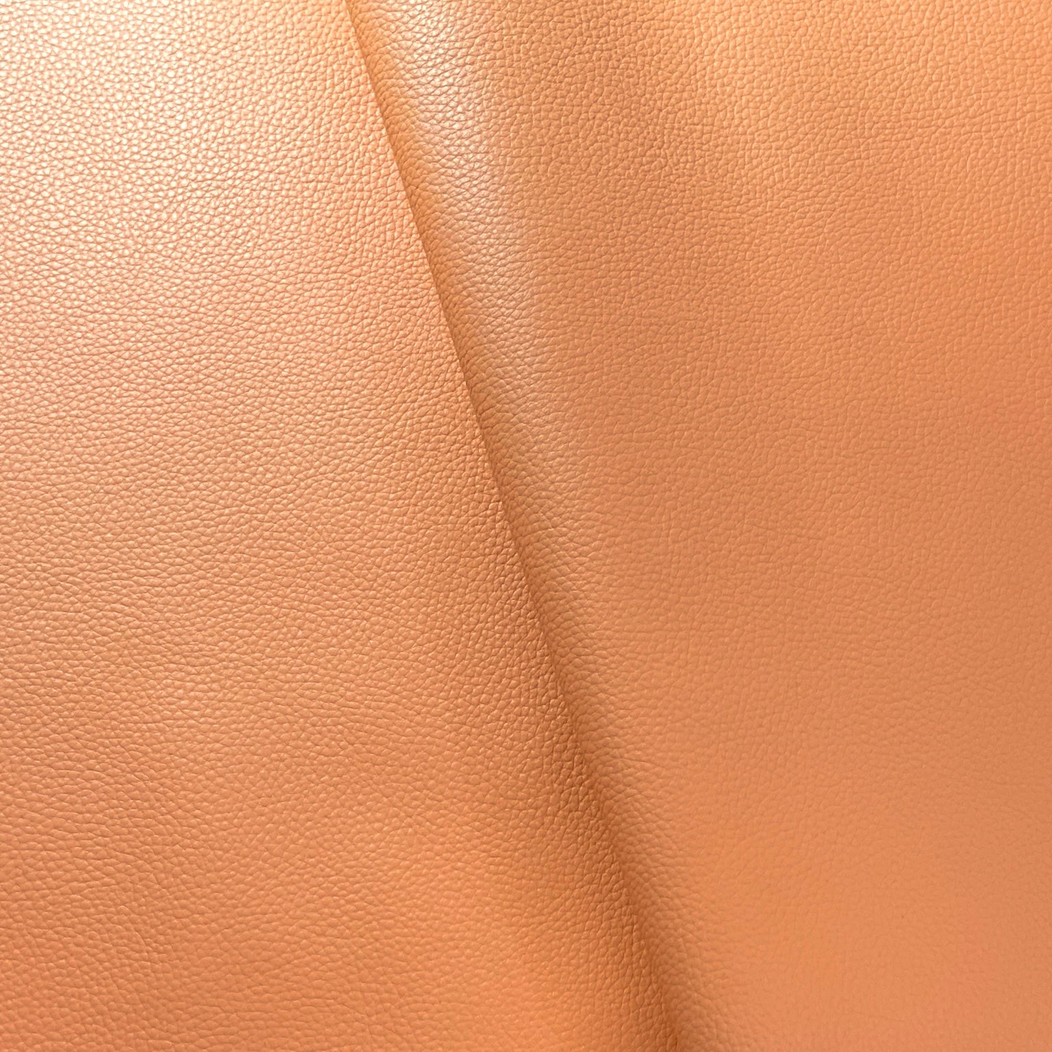 Full-grain Milled Cow Combination-Tanned Leather - Peach - Crafune