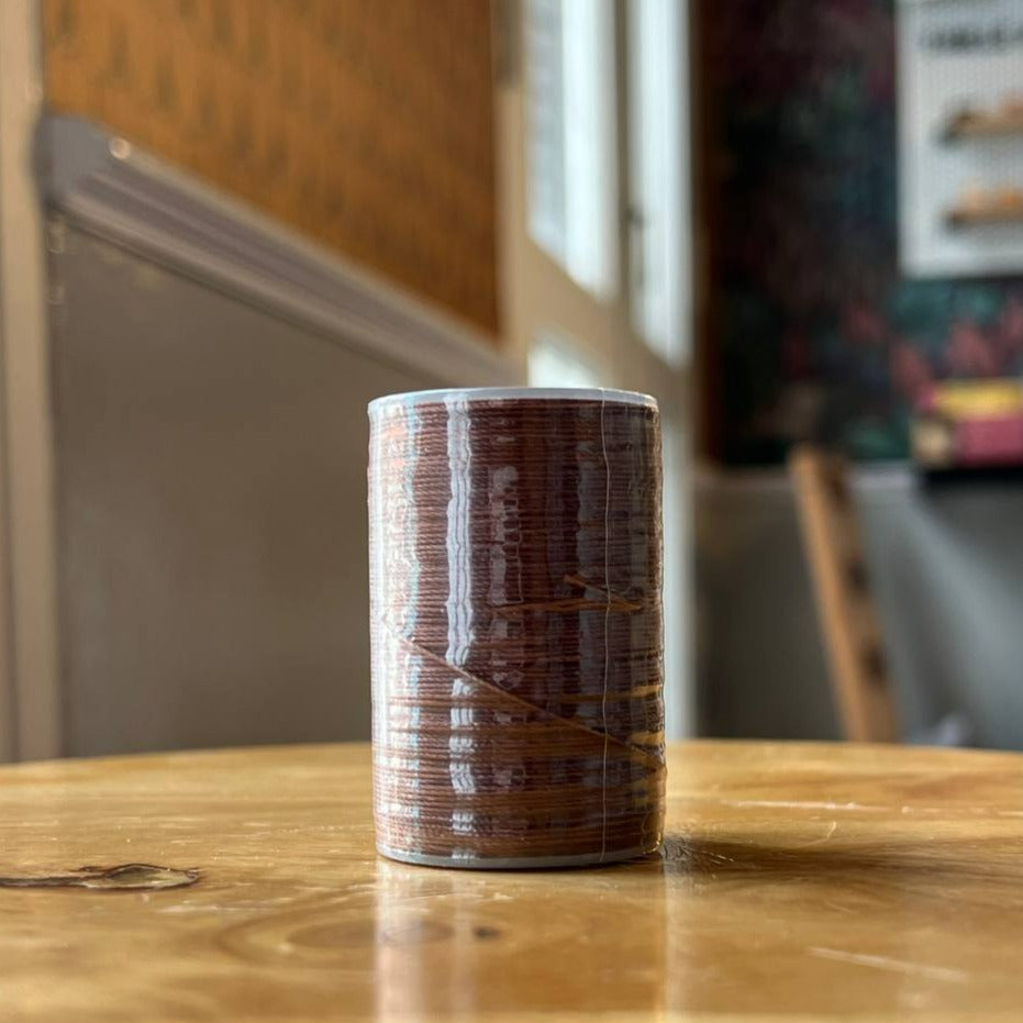 0.45mm Dark Brown Waxed Thread
