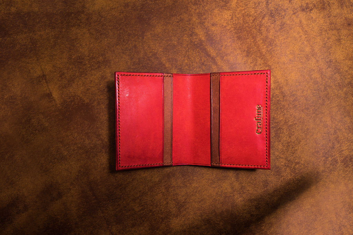 Minimalist Bi-fold Wallet - Crafune