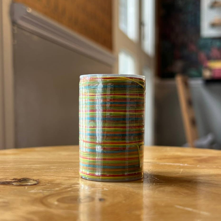 0.45mm Rainbow Waxed Thread