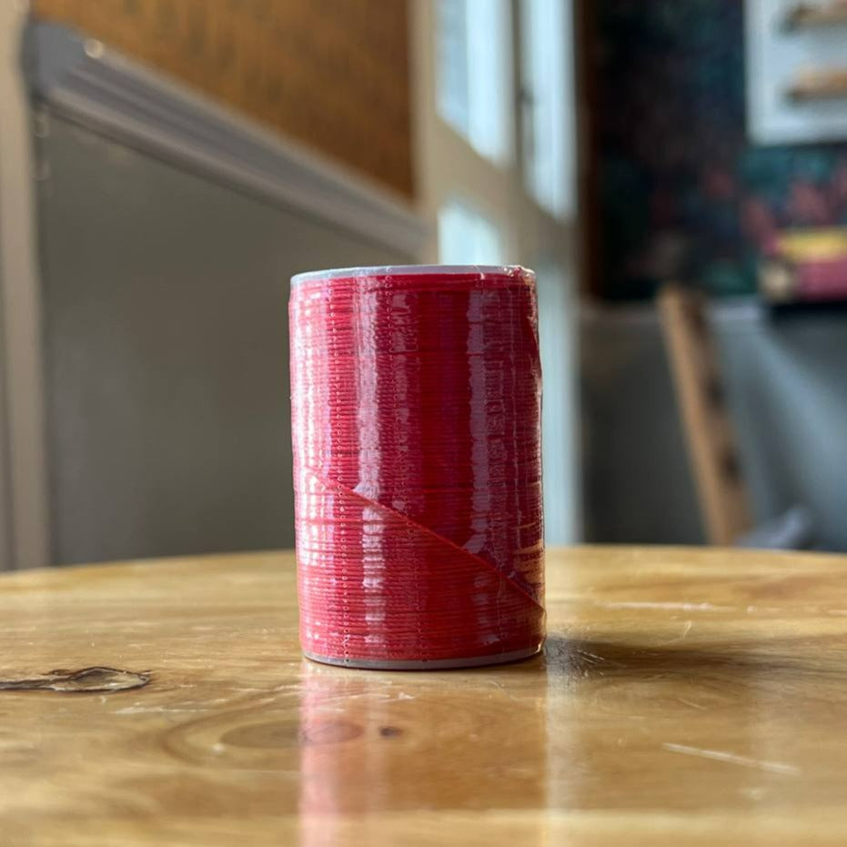 0.45mm Red Waxed Thread