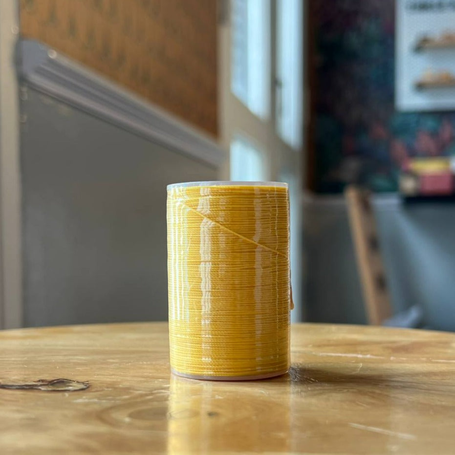 0.45mm Yellow Waxed Thread