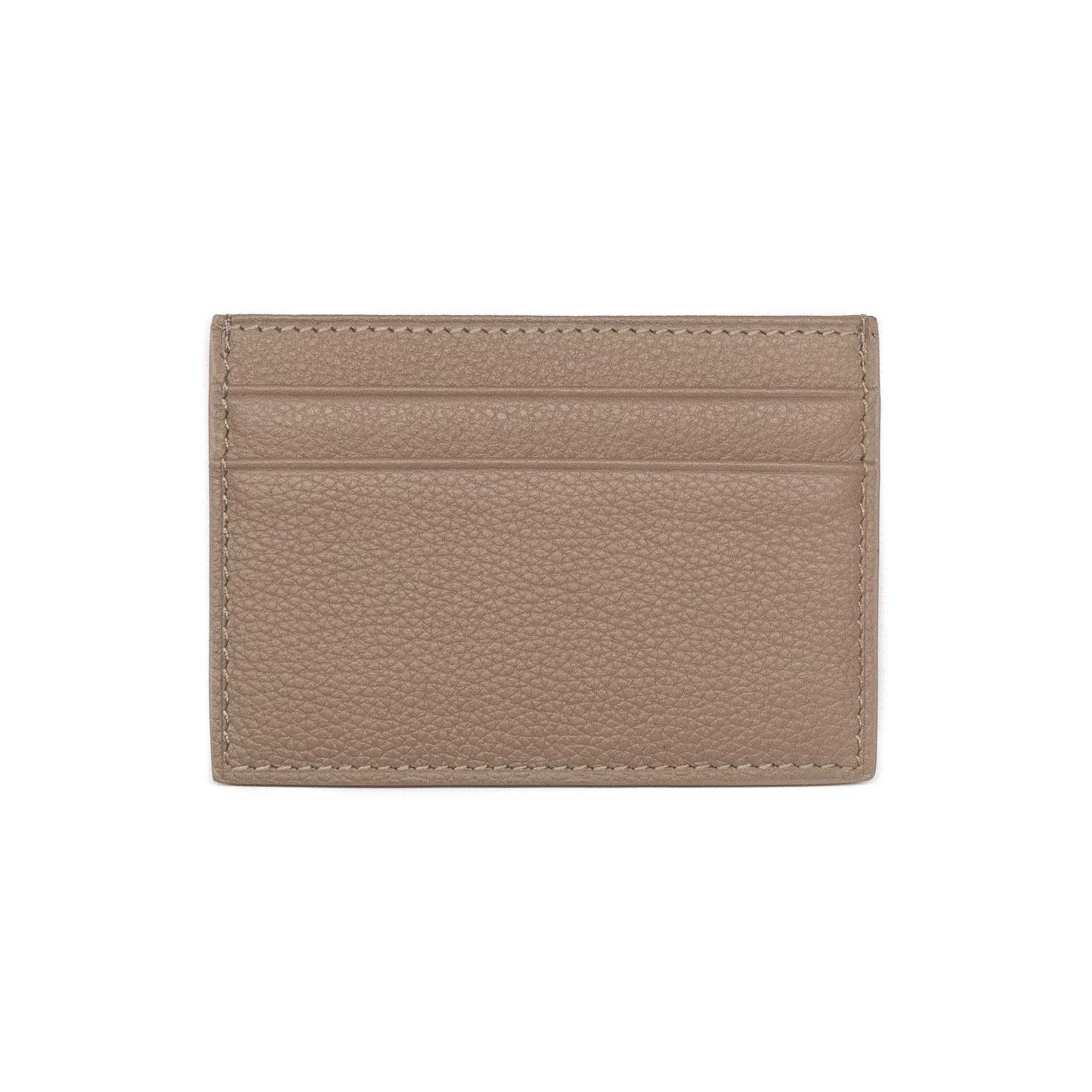 Double Side Card Holder - Buff Brown