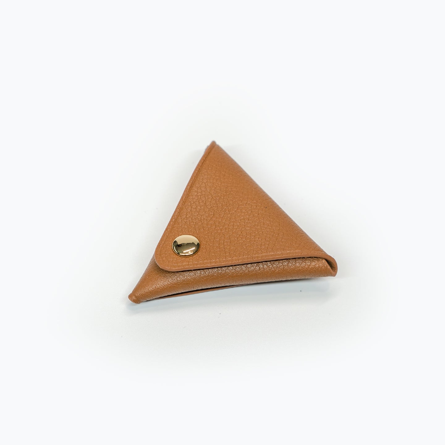 Triangle Coin Pouch - Fox Brown