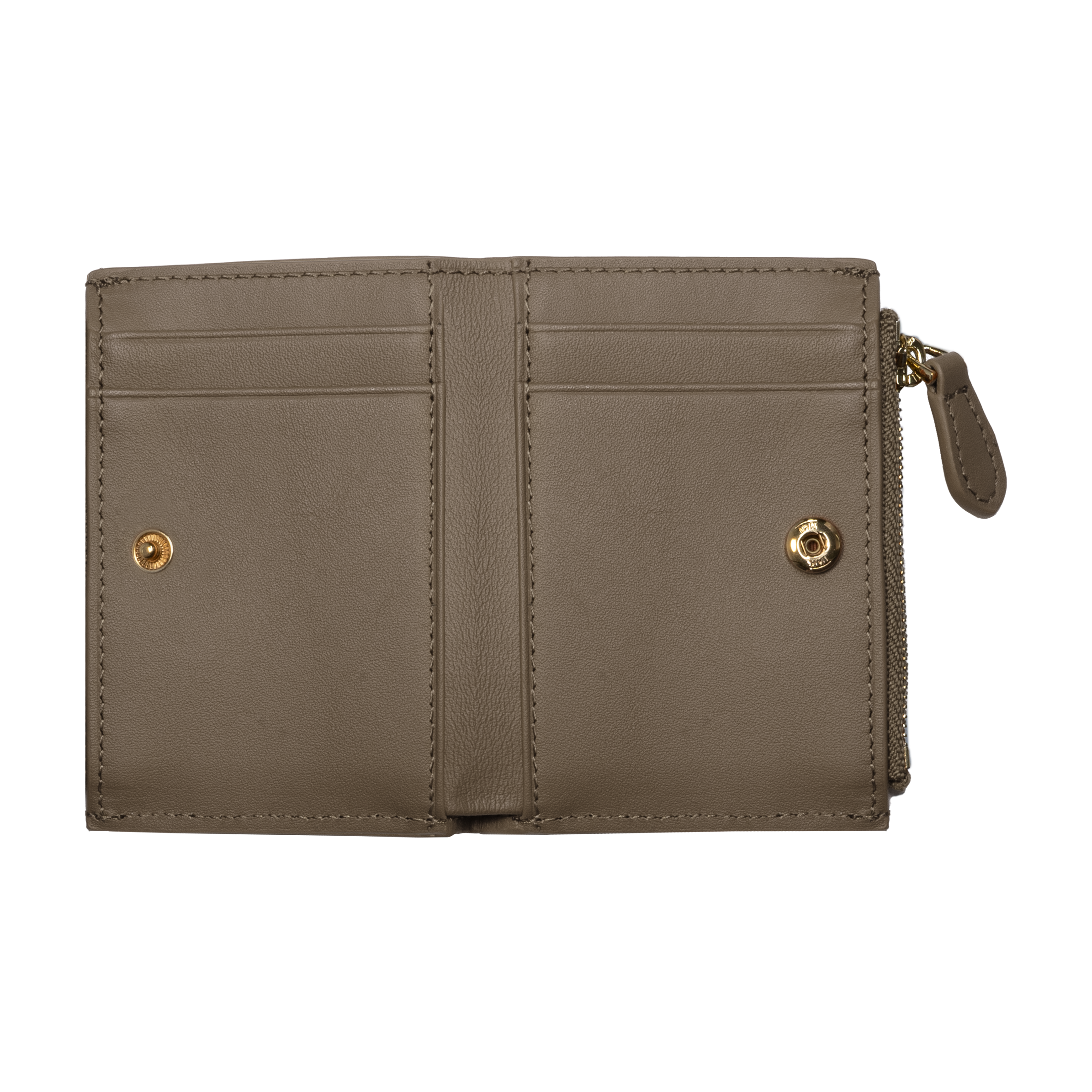 Klara Zip Bifold - Beige