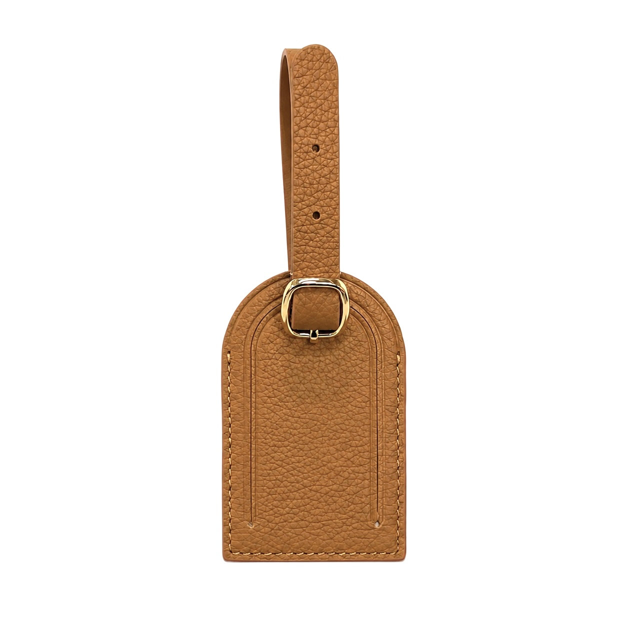 Luggage Tag - Caramel Brown