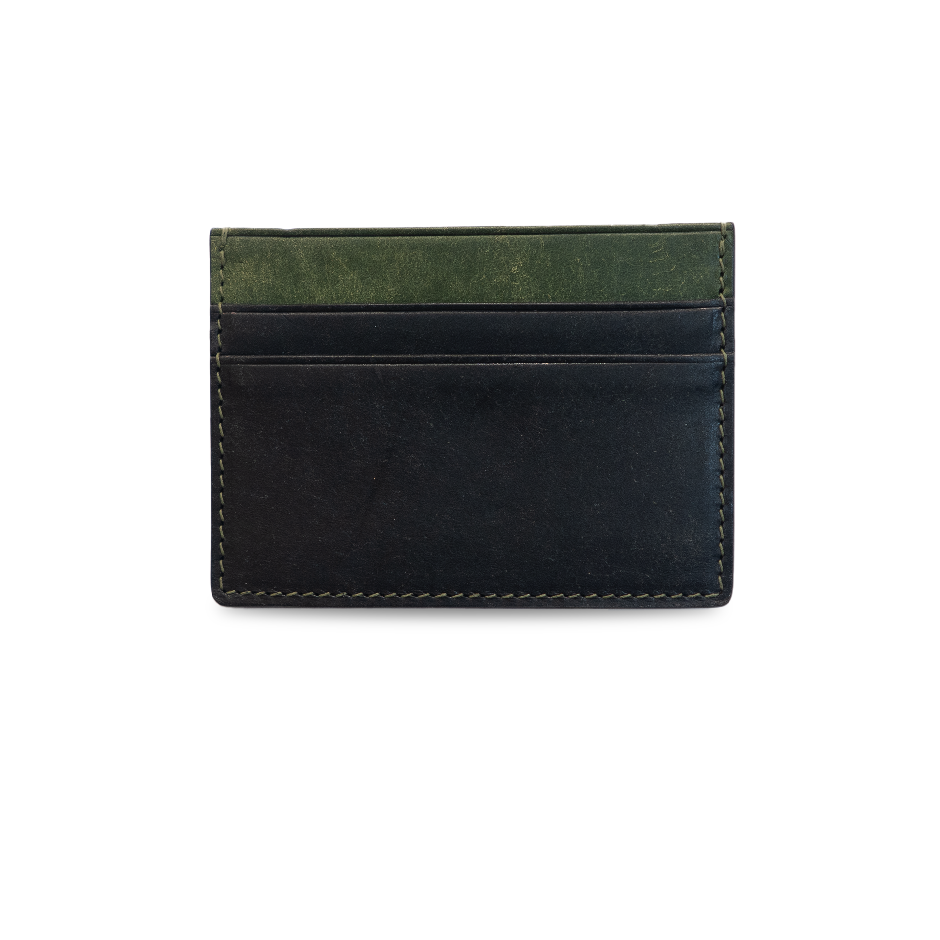 双面卡夹 - 森林绿