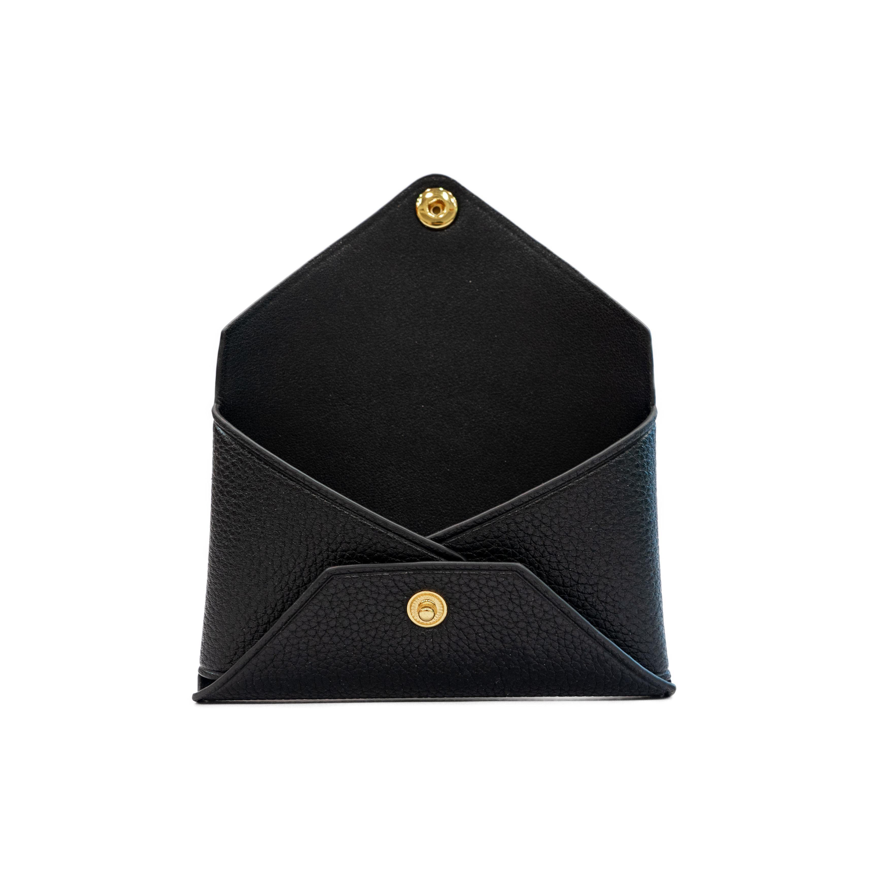 Envelope Card Case - Pitch Black