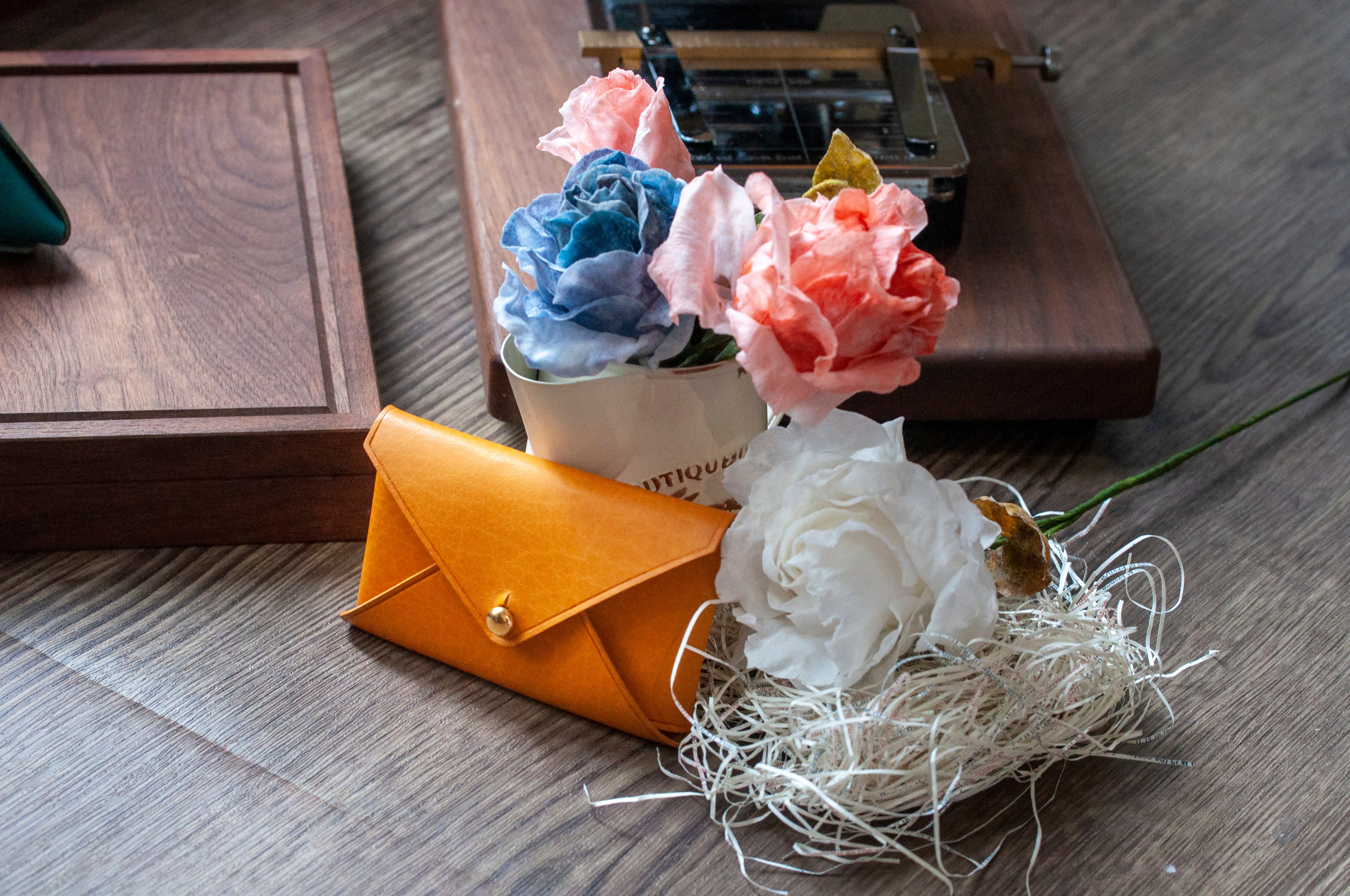 Leather Craft and Wafer Paper Flower Art - Crafune x Natalie (15th Aug, 11.15 am) - Crafune