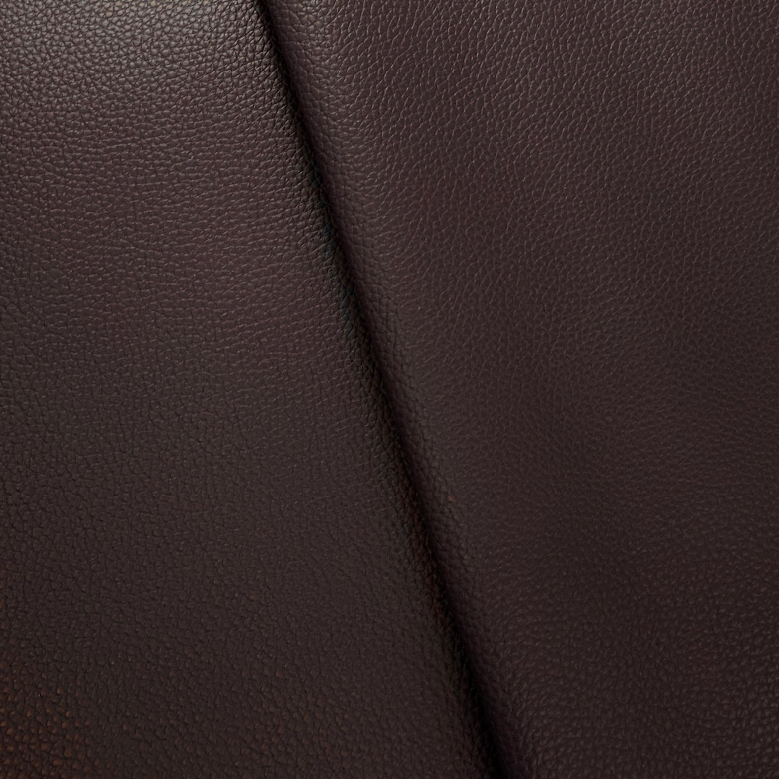 Full-grain Milled Cow Combination-Tanned Leather - Dark Brown - Crafune