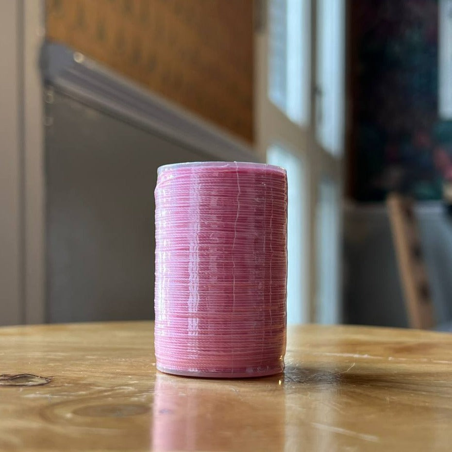 0.45mm Baby Pink Waxed Thread